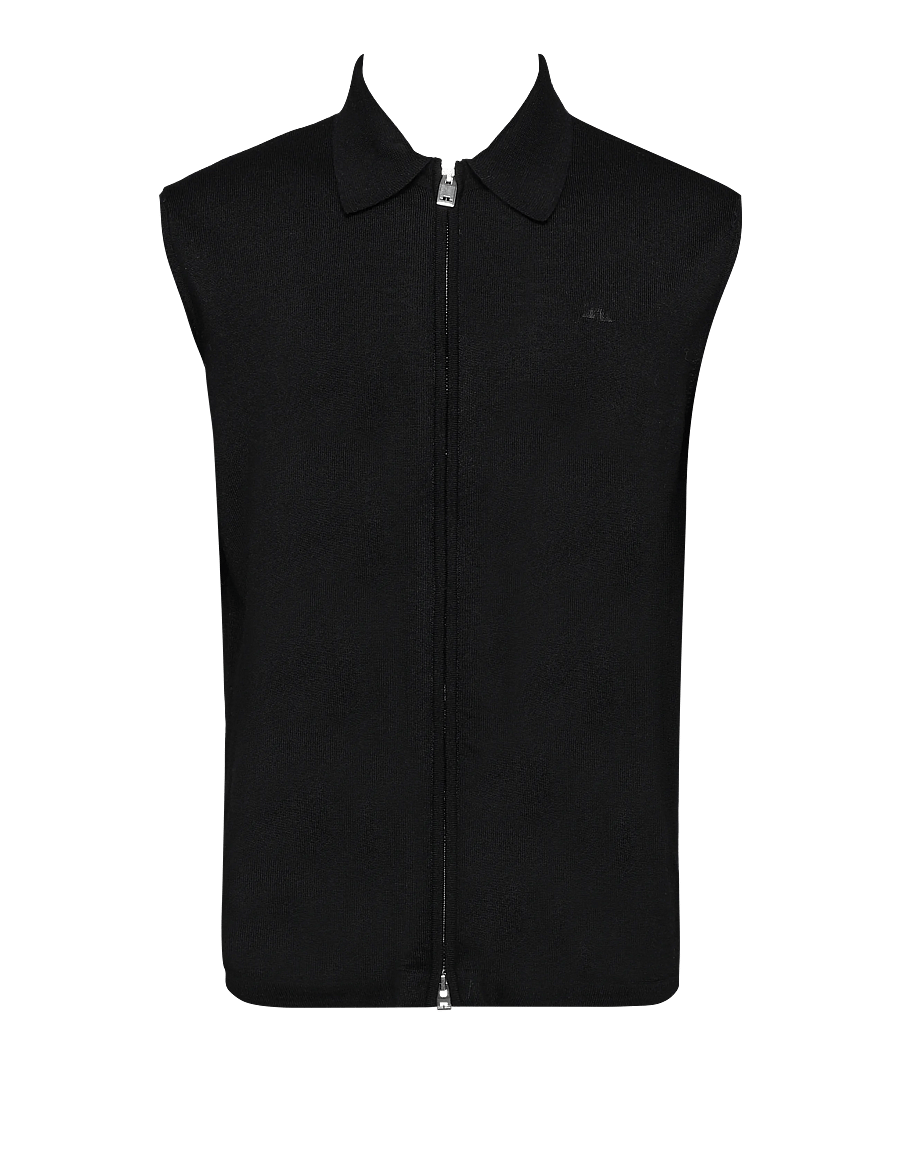 J. Lindeberg - Kaleb Merino Cardigan - cardigans - black - 1