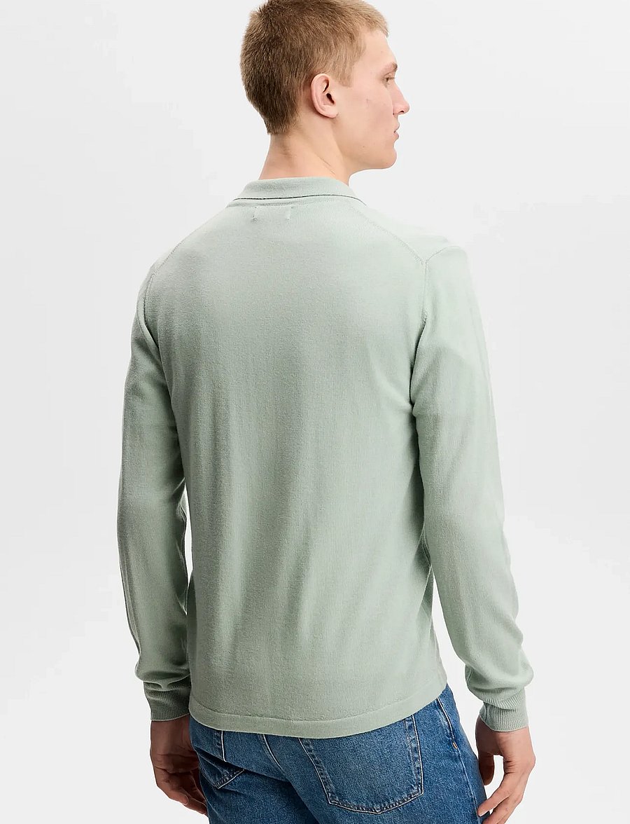 J. Lindeberg - Kaleb Merino Cardigan - cardigans - jadeite - 2