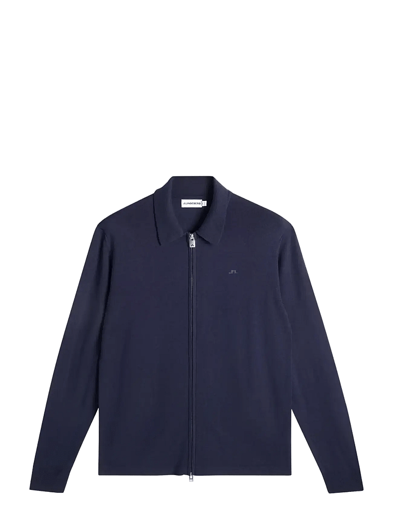 J. Lindeberg - Kaleb Merino Cardigan - cardigans - jl navy - 1