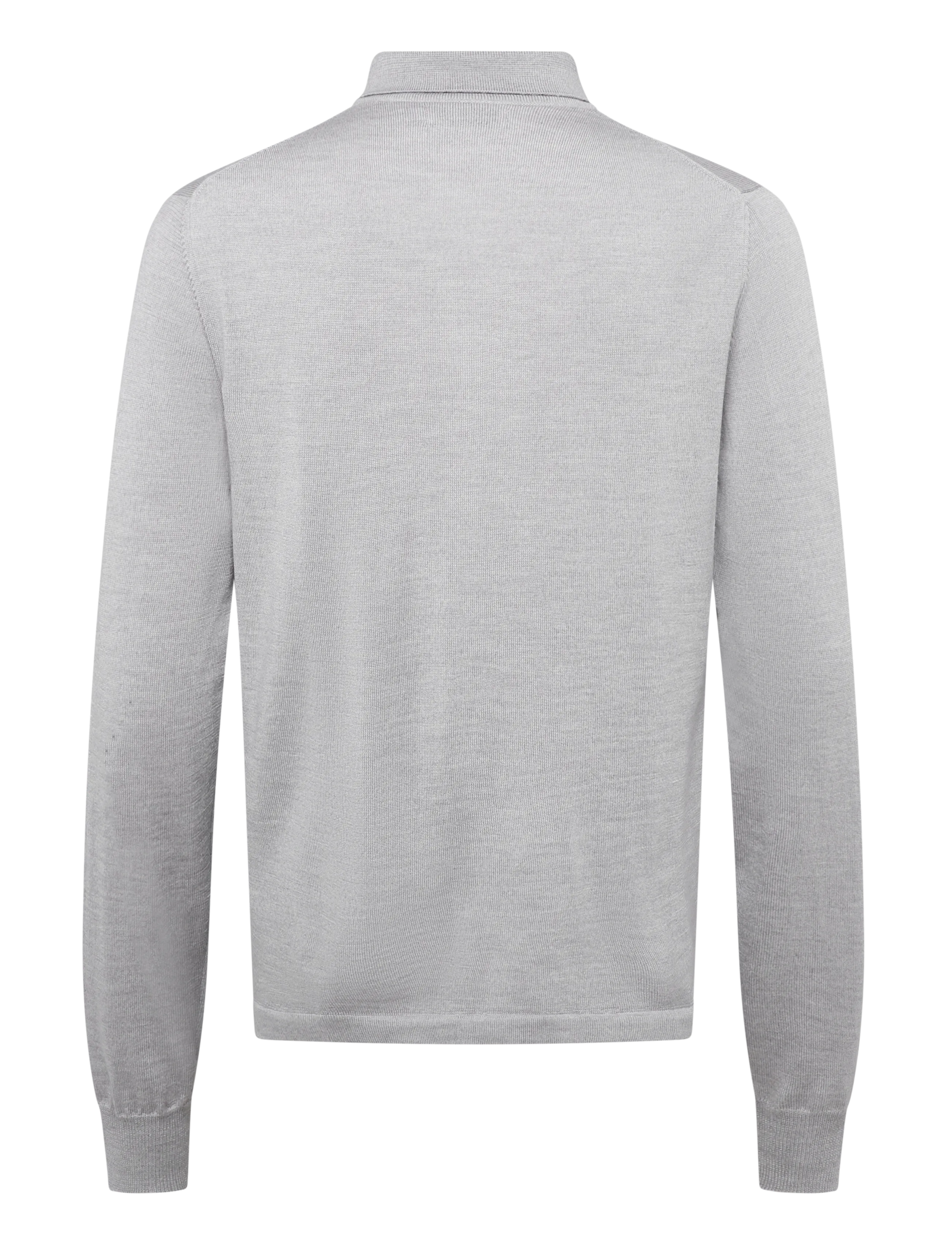 J. Lindeberg - Kaleb Merino Cardigan - cardigans - light grey melange - 2
