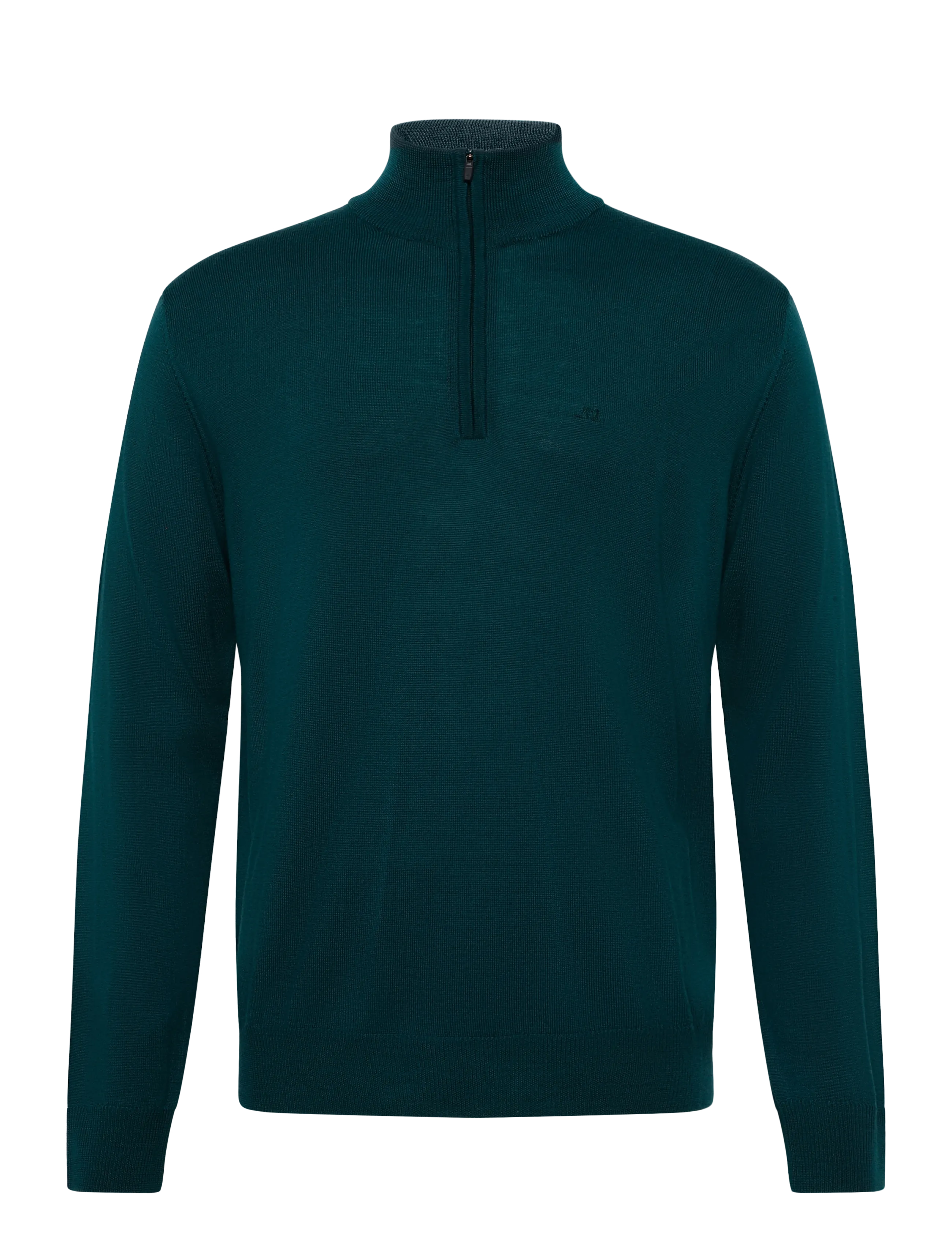 J. Lindeberg Kiyan Quarter Zip Sweater - Strickmode - FOREST BIOME / green