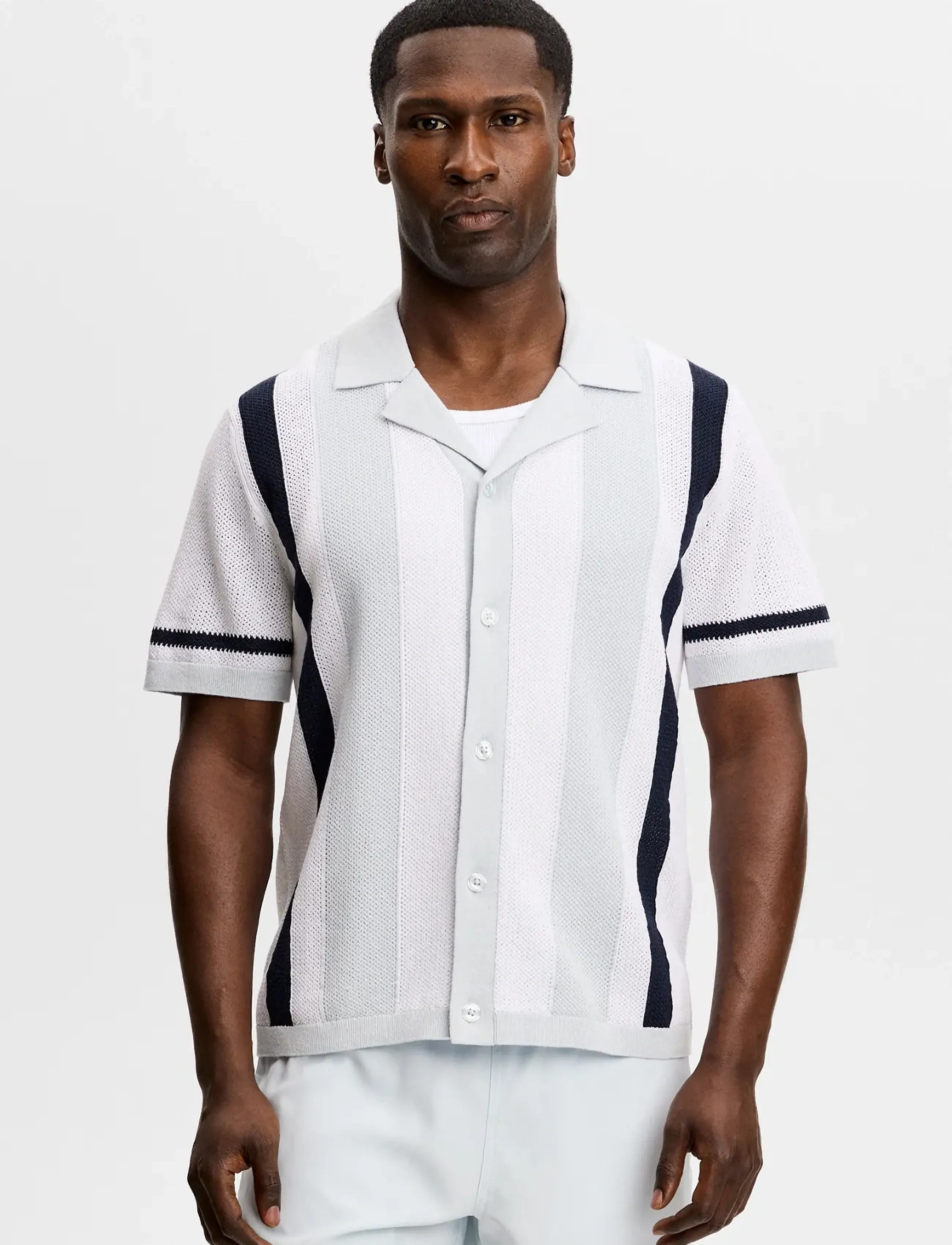 Remus Resort Collar Knit Polo