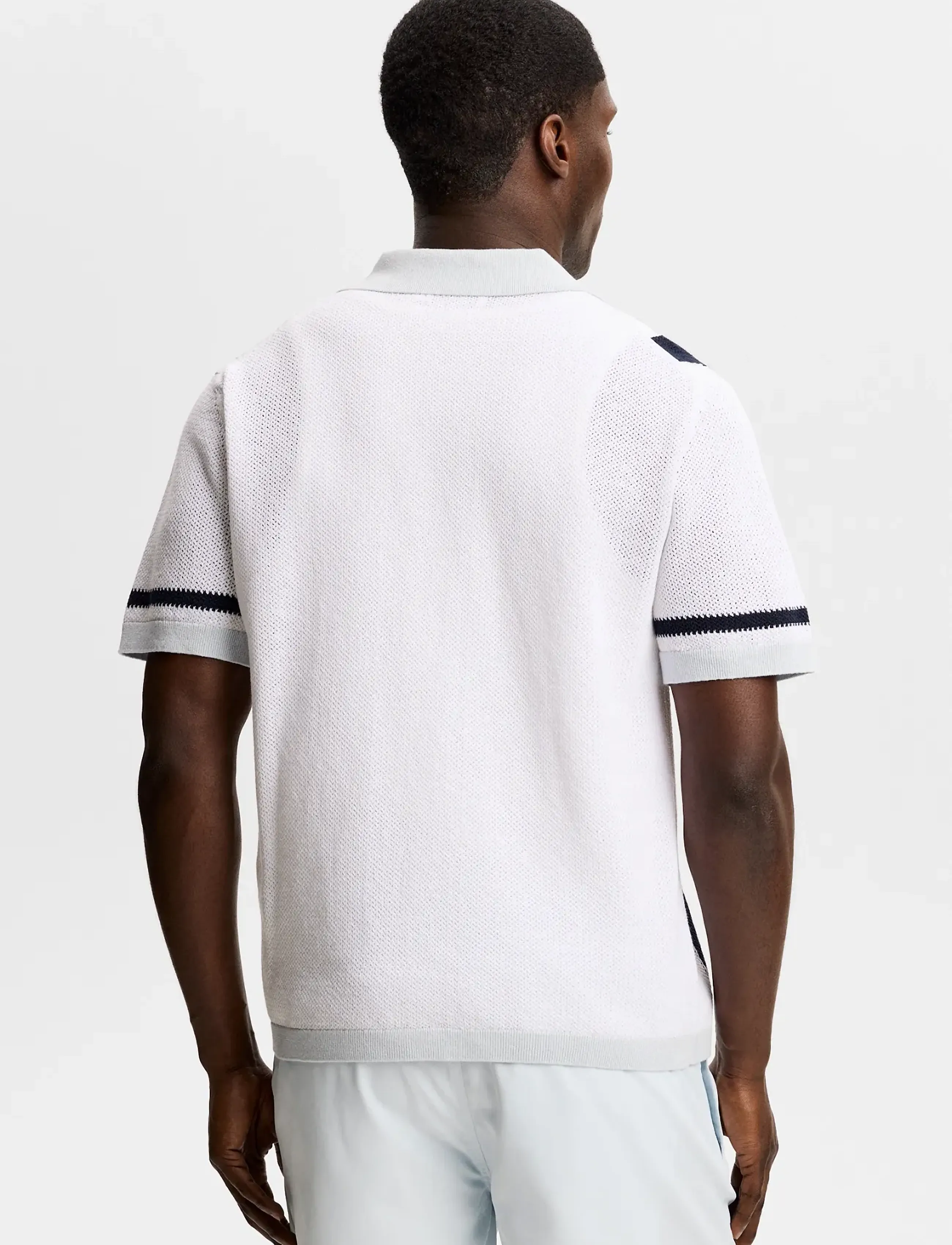 Remus Resort Collar Knit Polo 2