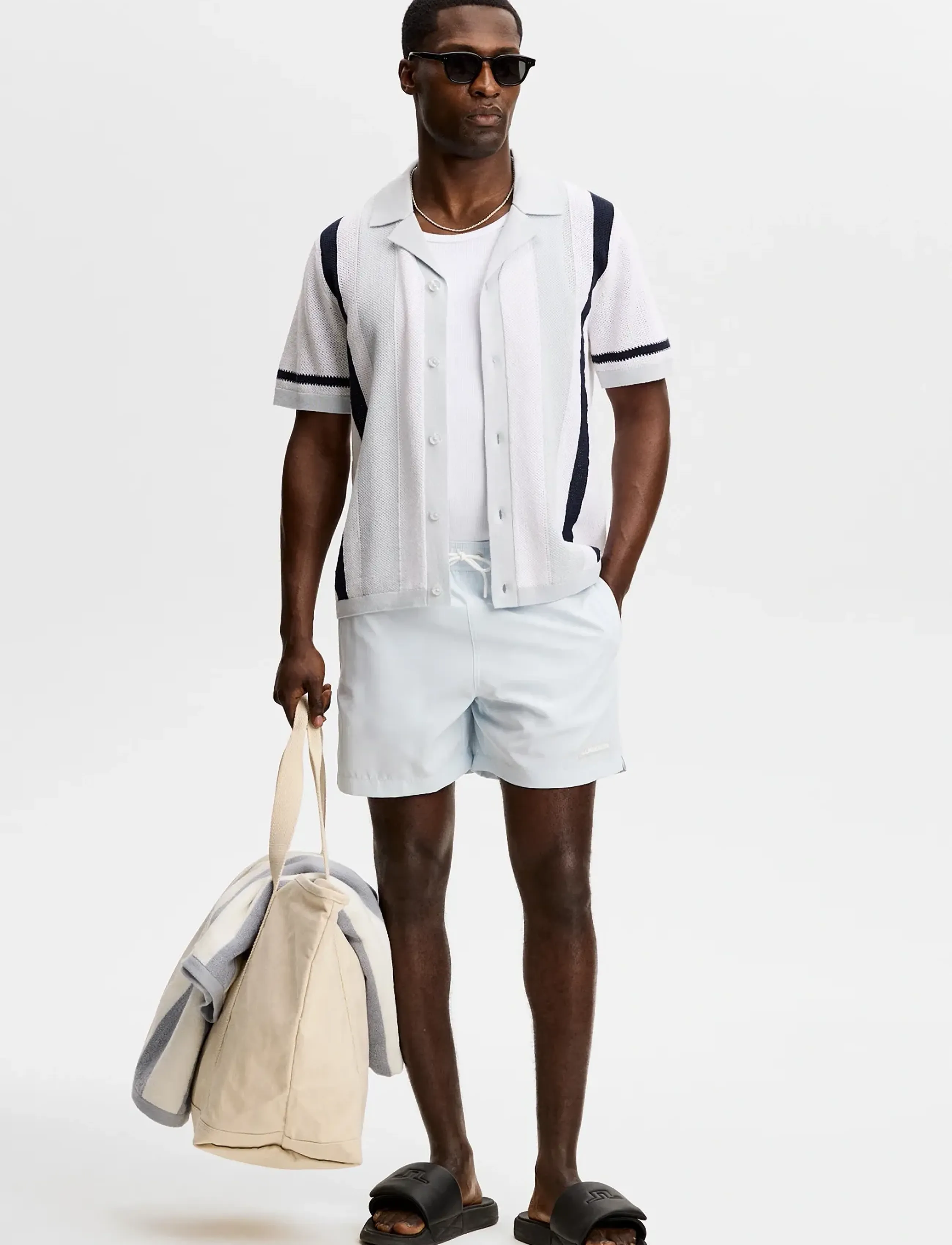 Remus Resort Collar Knit Polo 3