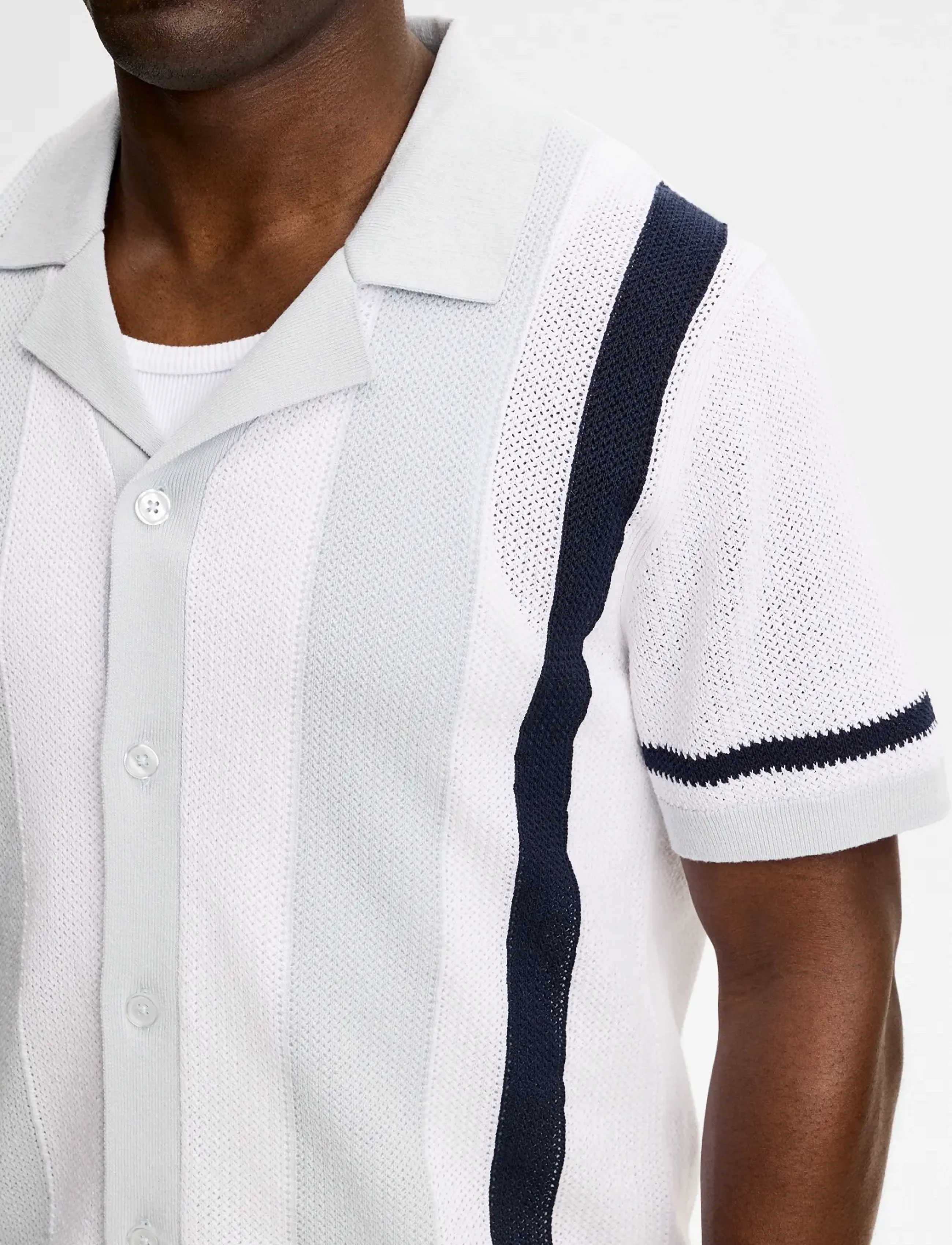 Remus Resort Collar Knit Polo 4