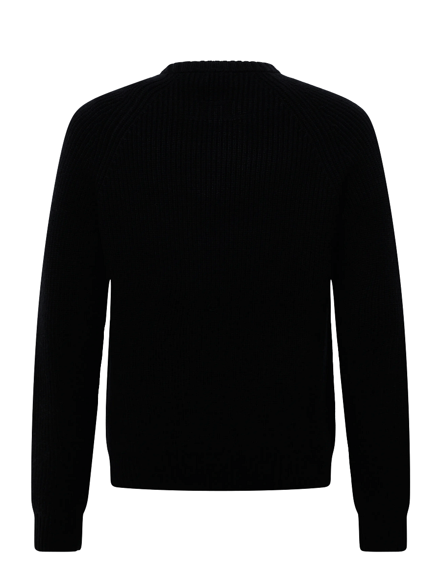 J. Lindeberg - Hallow Knitted Crew Neck - ronde hals - black - 2