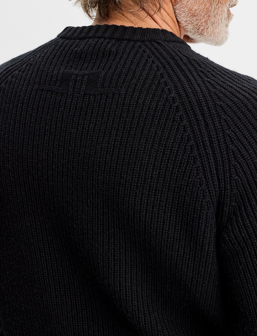 J. Lindeberg - Hallow Knitted Crew Neck - black - 4