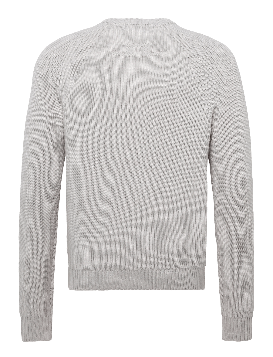 J. Lindeberg - Hallow Knitted Crew Neck - rund hals - moonbeam - 2