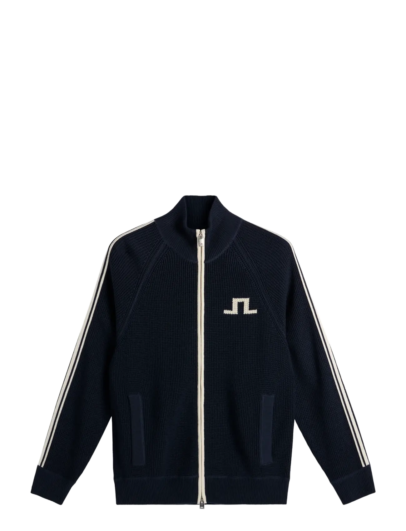 J. Lindeberg Craig Zip Knit Cardigan - Stickat - JL NAVY / navy