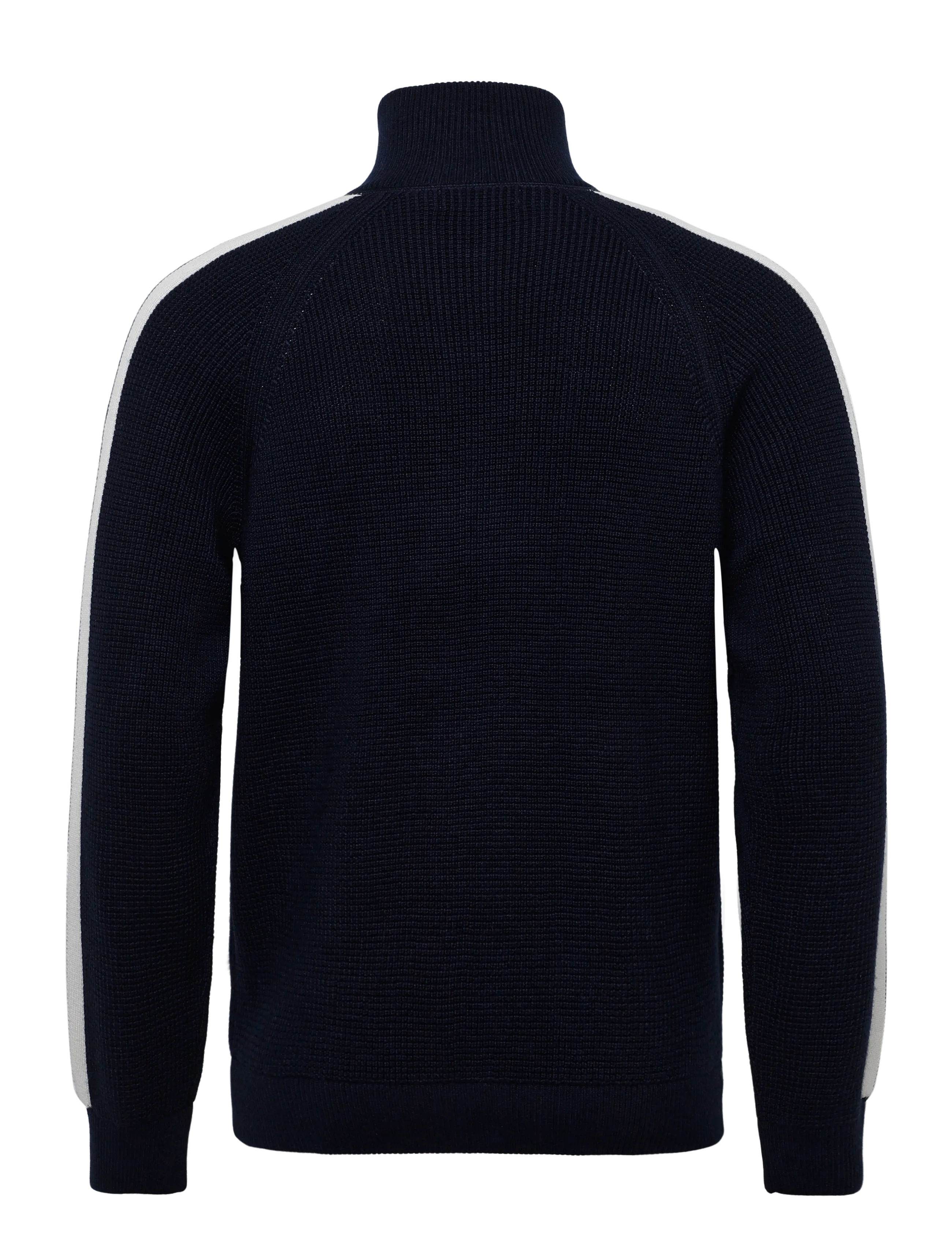 J. Lindeberg - Craig Zip Knit Cardigan - full zip jumpers - jl navy - 2