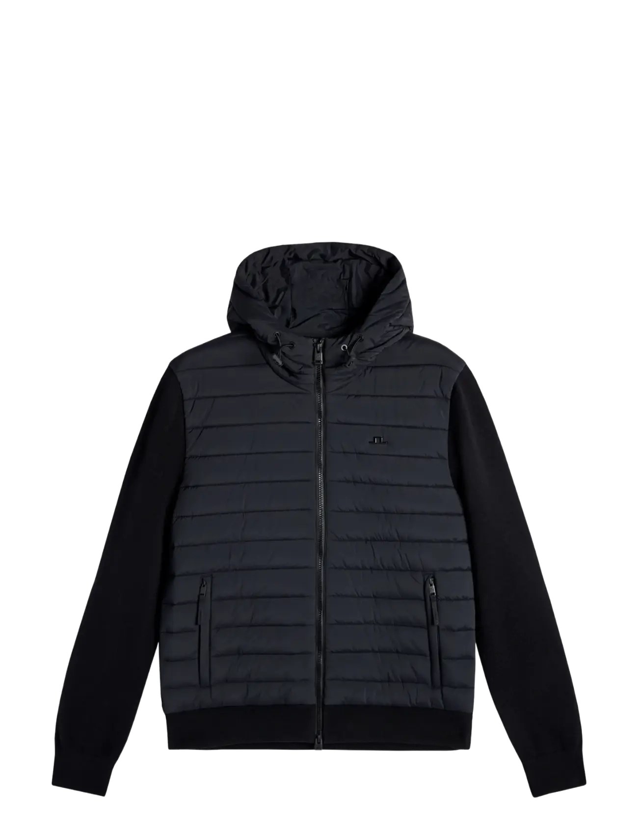 J. Lindeberg Thaden Knit Hood Hybrid Jacket -  - undefined / undefined