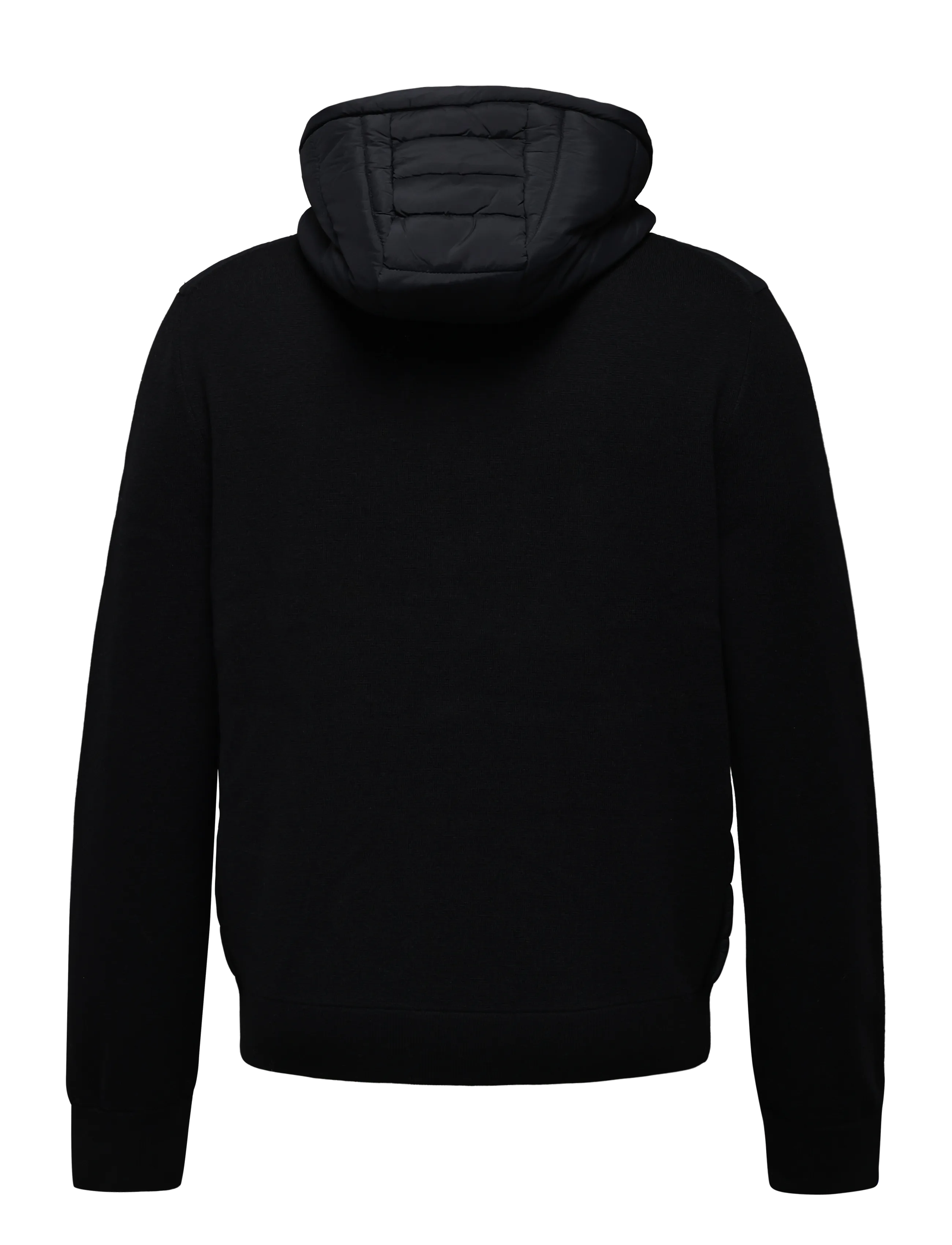 J. Lindeberg - Thaden Knit Hood Hybrid Jacket - hybrid jackets  - black - 1