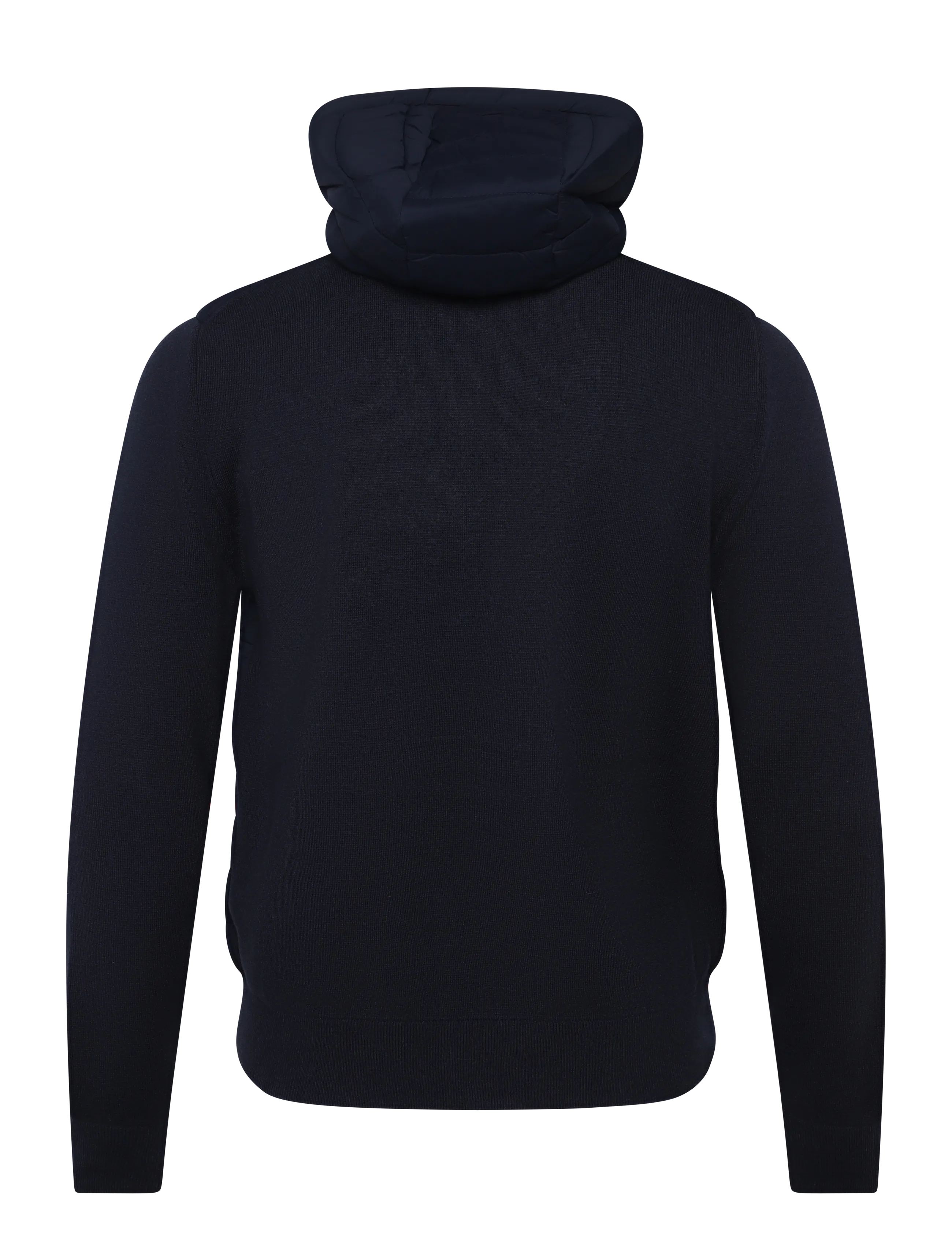 J. Lindeberg - Thaden Knit Hood Hybrid Jacket - hybridjackor - jl navy - 2