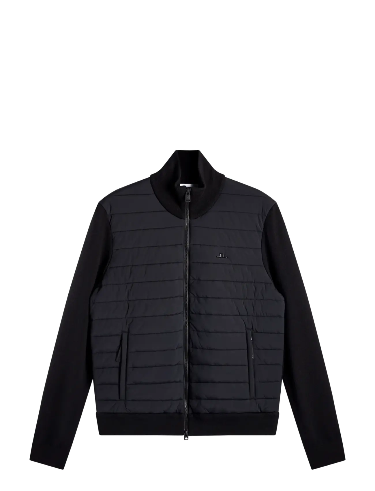 J. Lindeberg - Boen Knit Hybrid Jacket - hybrid jackets  - black - 1