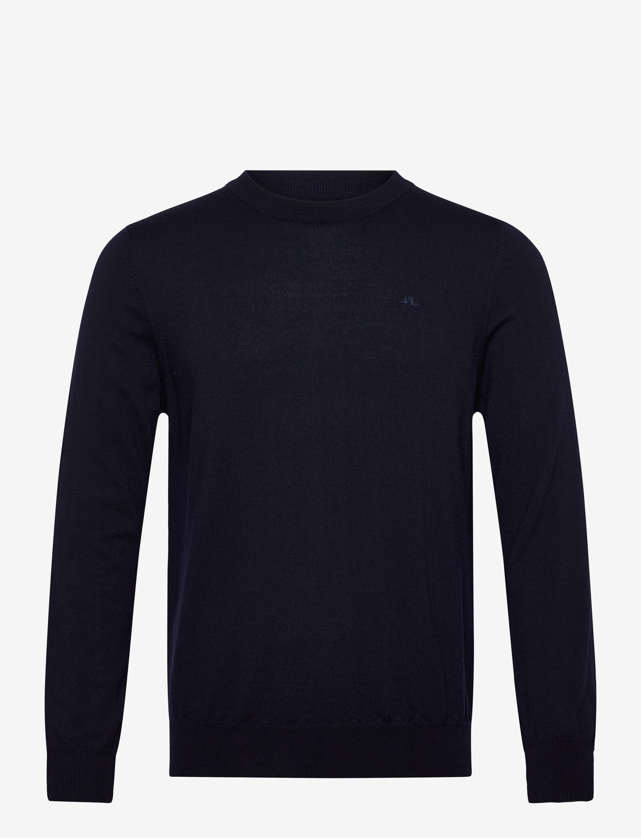 J. Lindeberg - Keane Merino Crew Neck - knitted round necks - jl navy - 0