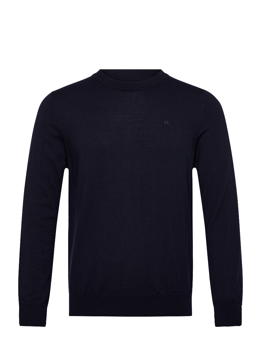 J. Lindeberg - Keane Merino Crew Neck - rundhals - jl navy - 0