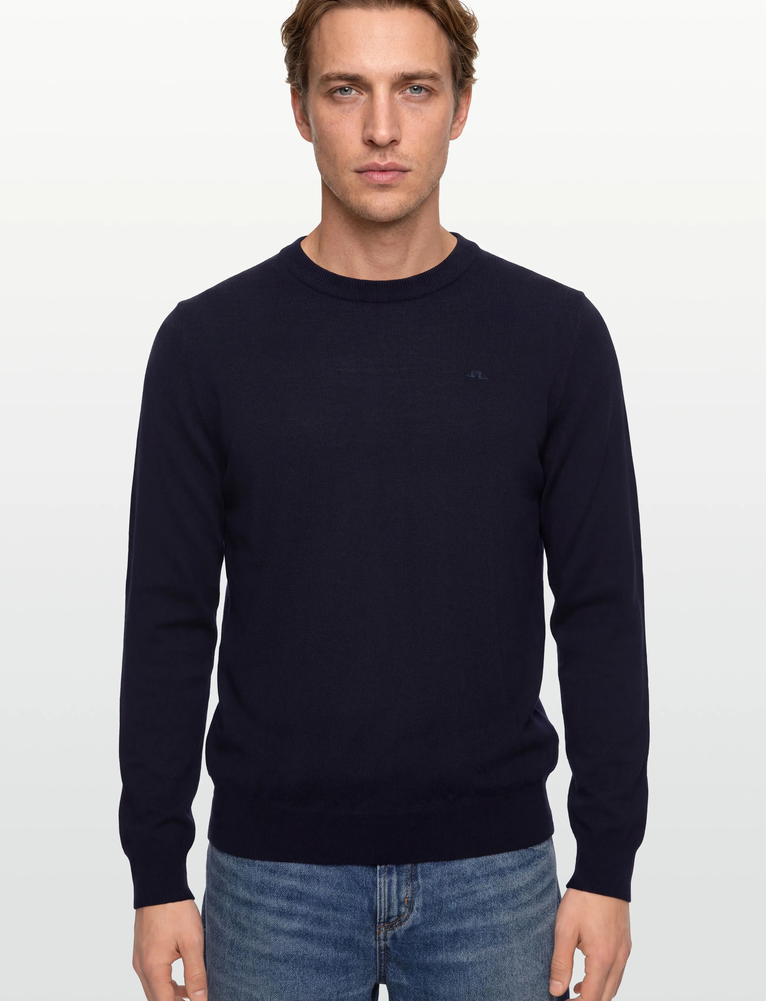 J. Lindeberg - Keane Merino Crew Neck - rundhals - jl navy - 3
