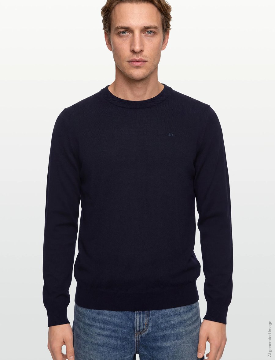 J. Lindeberg - Keane Merino Crew Neck - rundhals - jl navy - 3