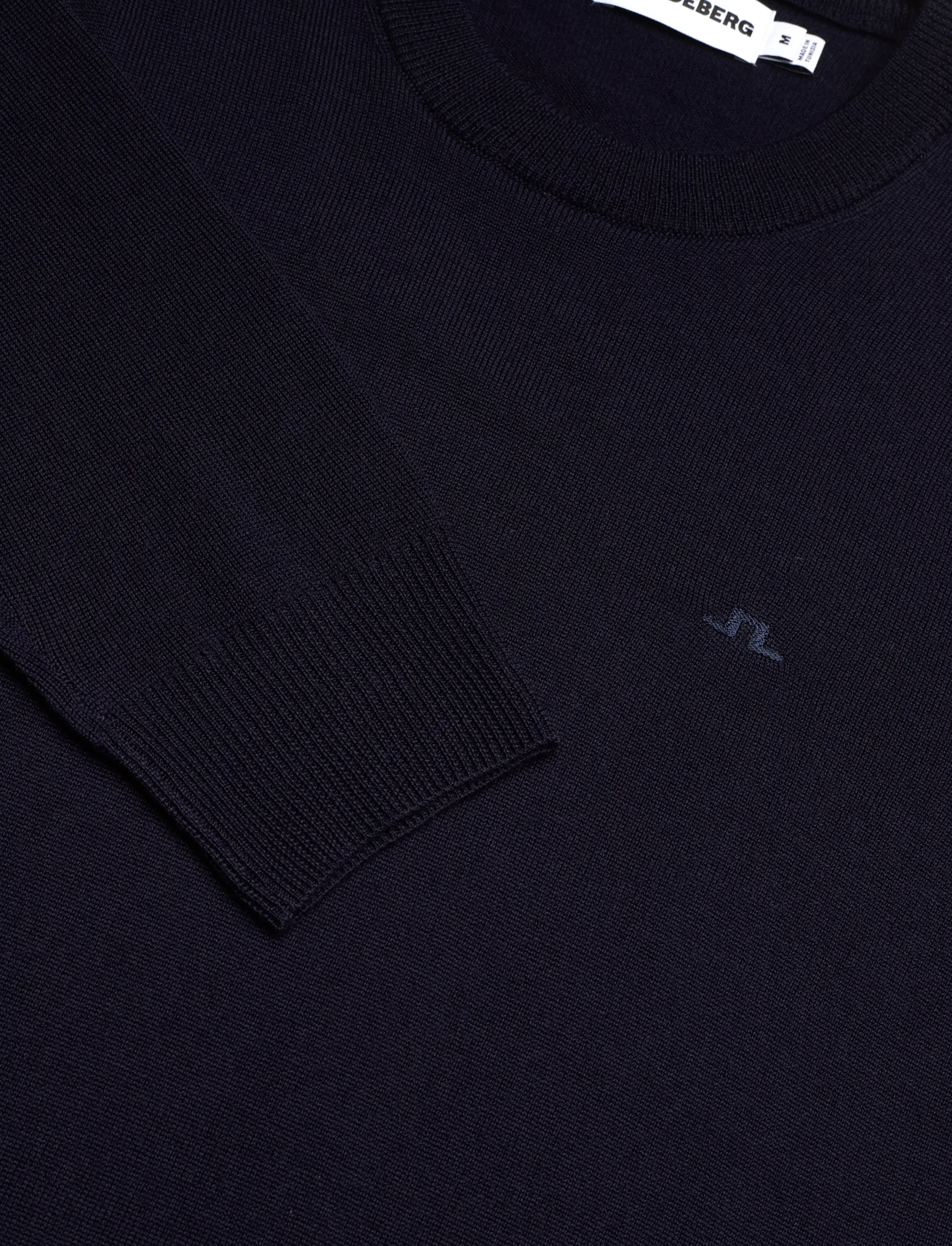 J. Lindeberg - Keane Merino Crew Neck - rundhals - jl navy - 2
