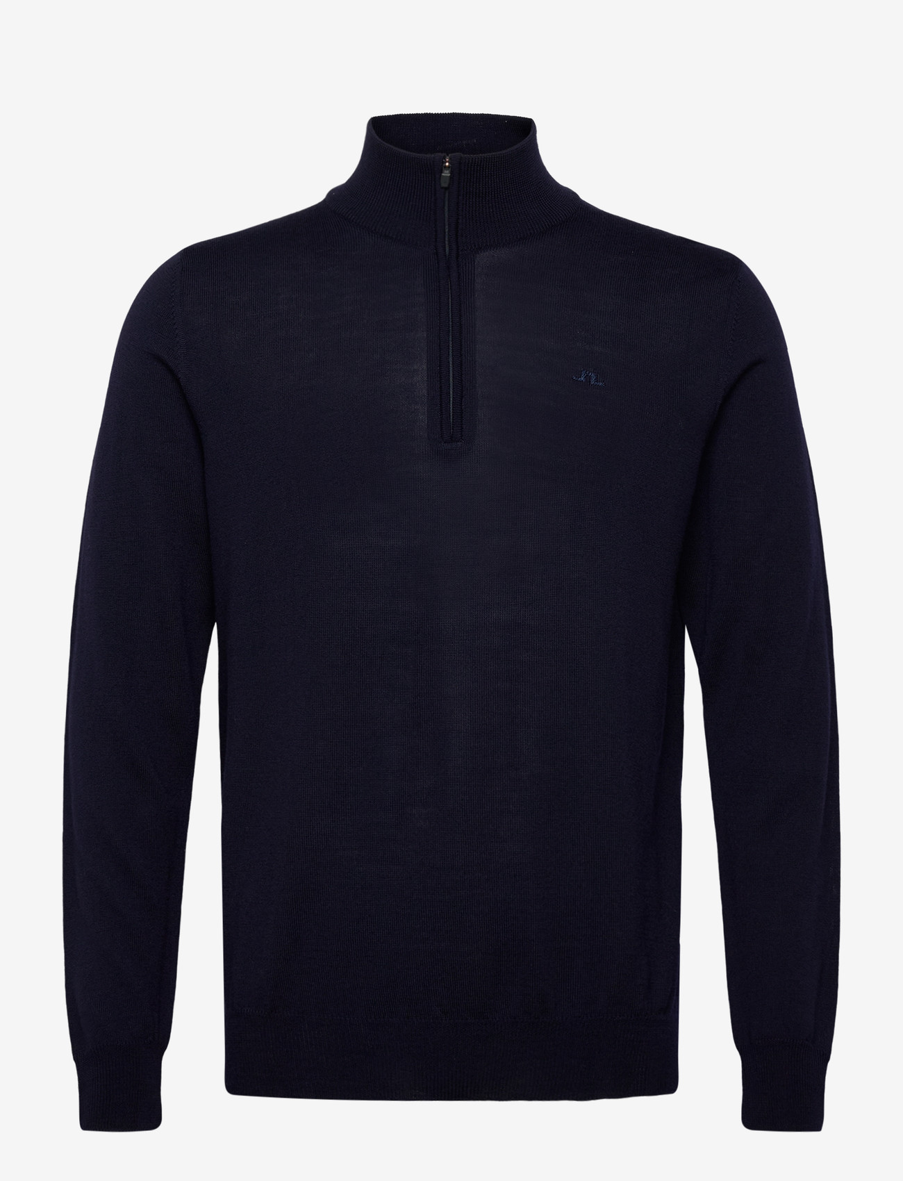 J. Lindeberg - Kiyan Quarter Zip Sweater - half zip-trøjer - jl navy - 1