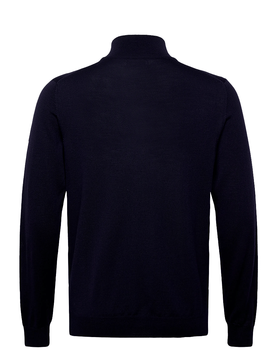 J. Lindeberg - Kiyan Quarter Zip Sweater - half zip - jl navy - 2