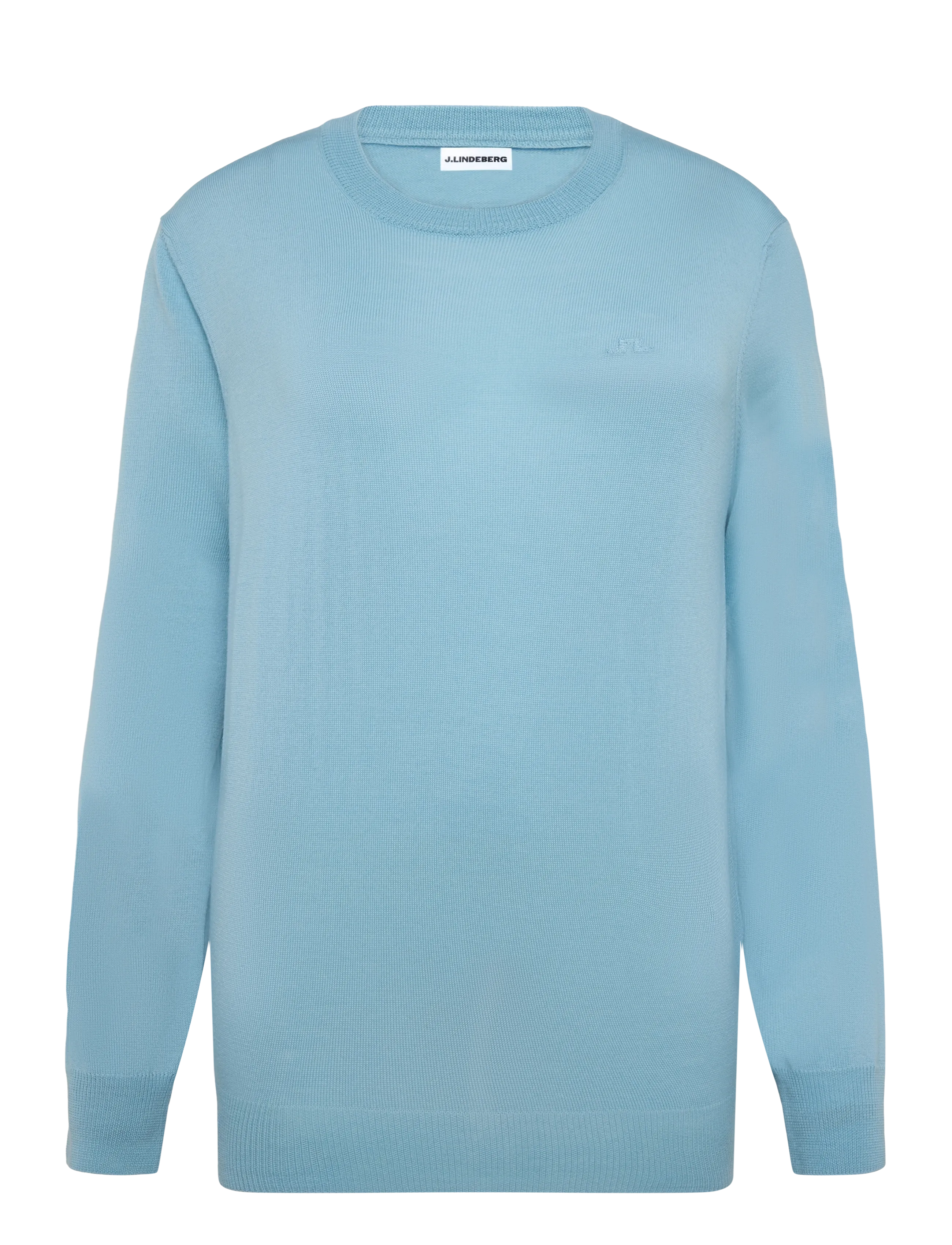 J. Lindeberg - KEANE MERINO CREW NECK - Ümara kaelusega - forget-me-not - 1