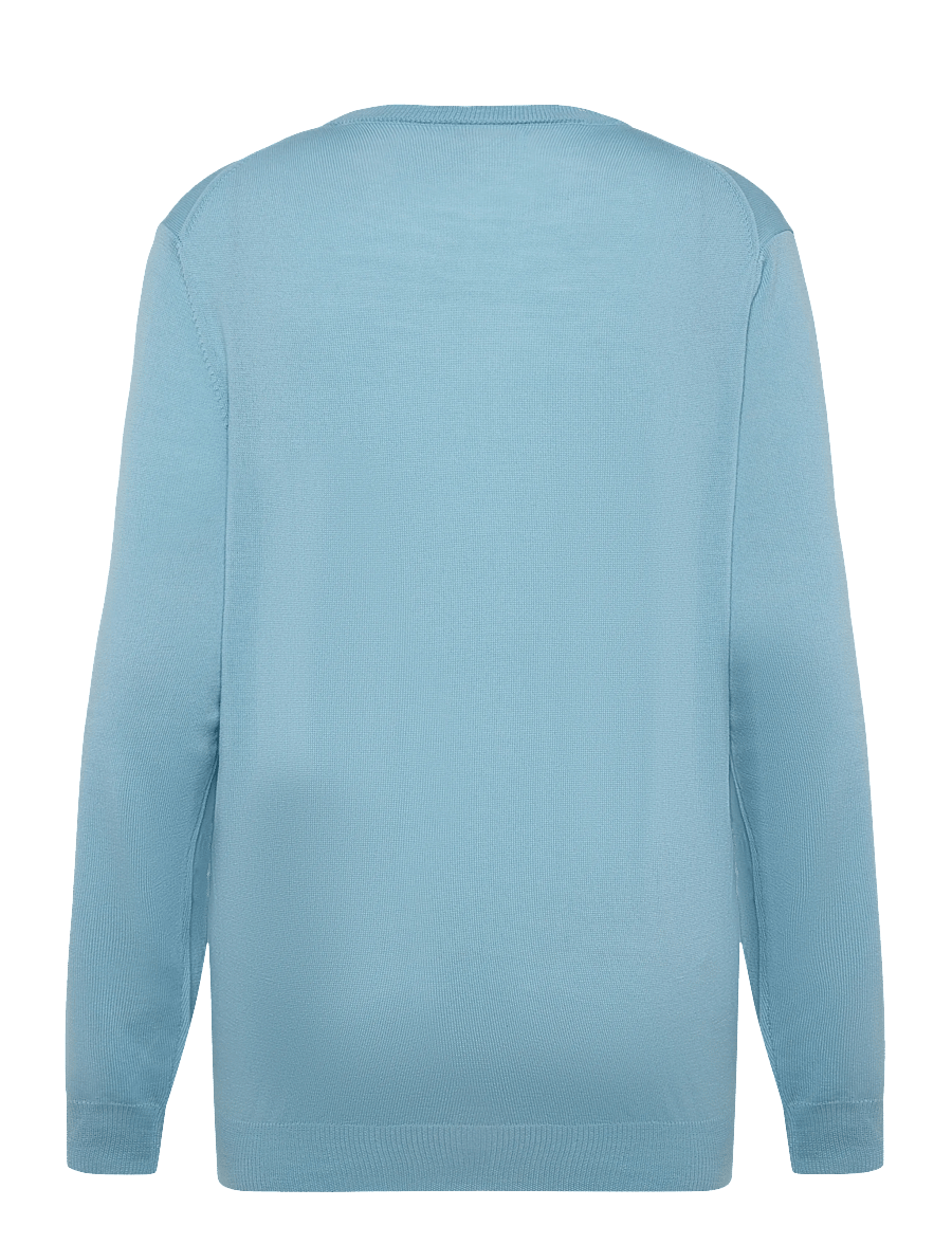 J. Lindeberg - KEANE MERINO CREW NECK - Ümara kaelusega - forget-me-not - 2