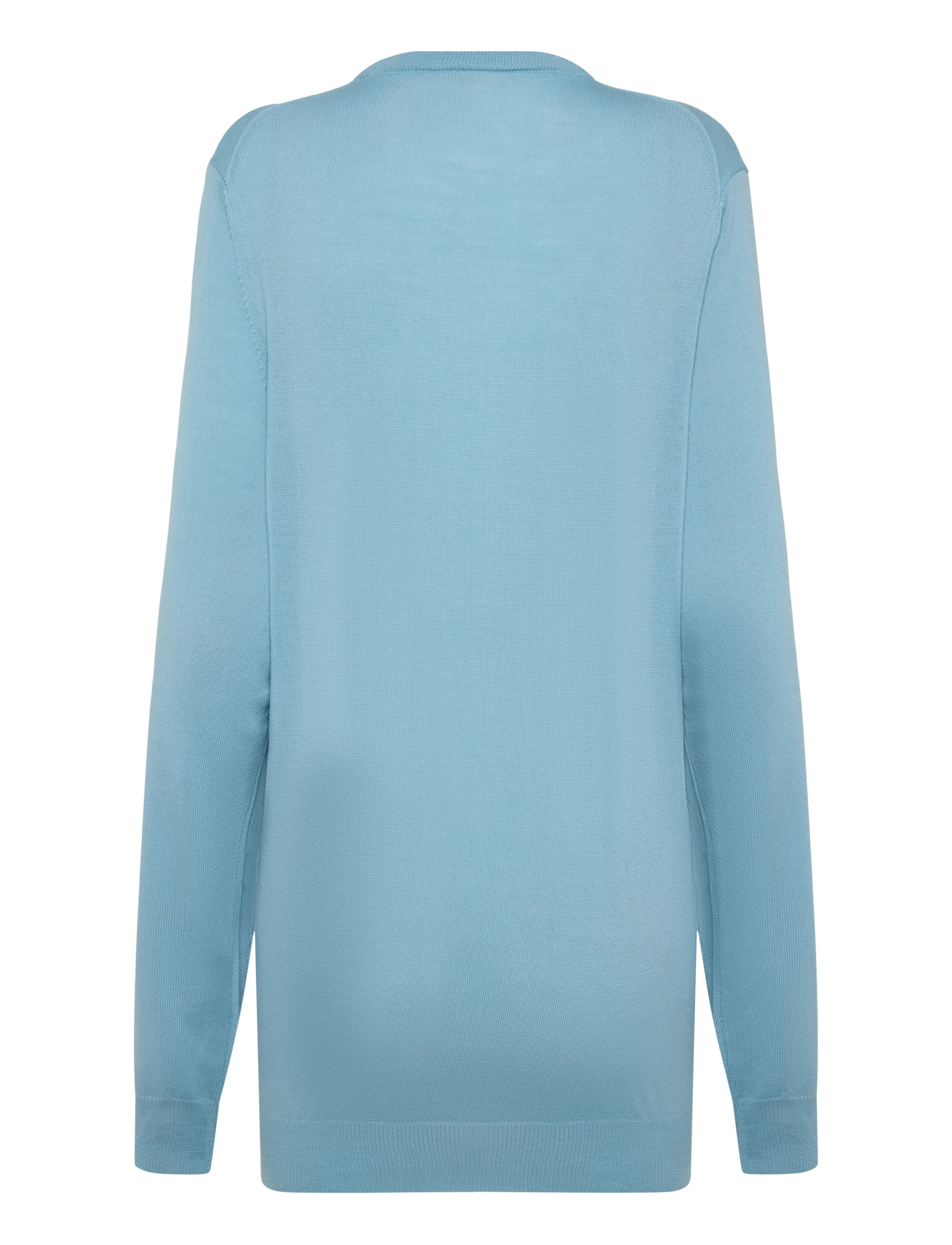 J. Lindeberg - KEANE MERINO CREW NECK - round necks - forget-me-not - 2