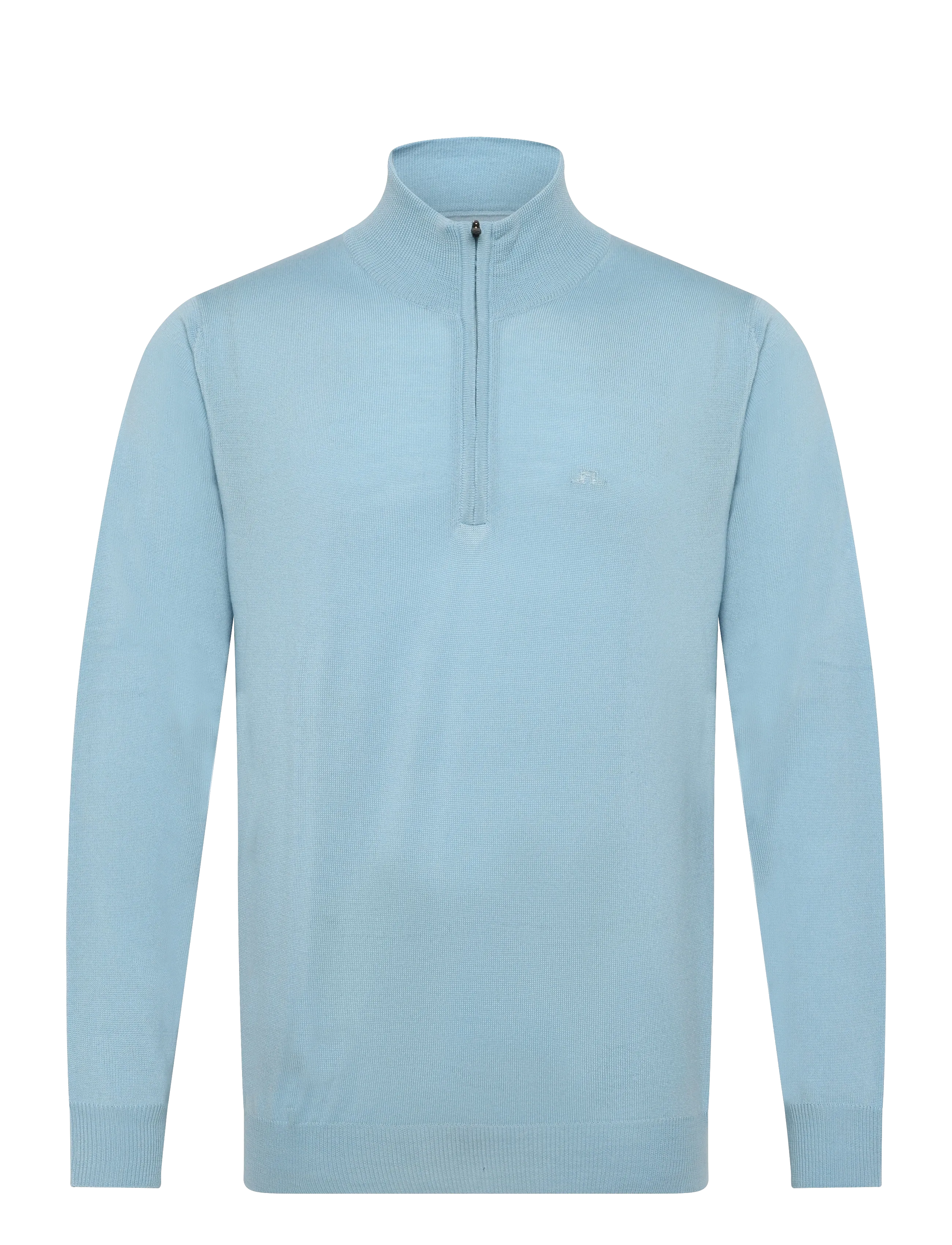 J. Lindeberg - KIYAN QUARTER ZIP SWEATER - poolpika lukuga džemprid - forget-me-not - 1