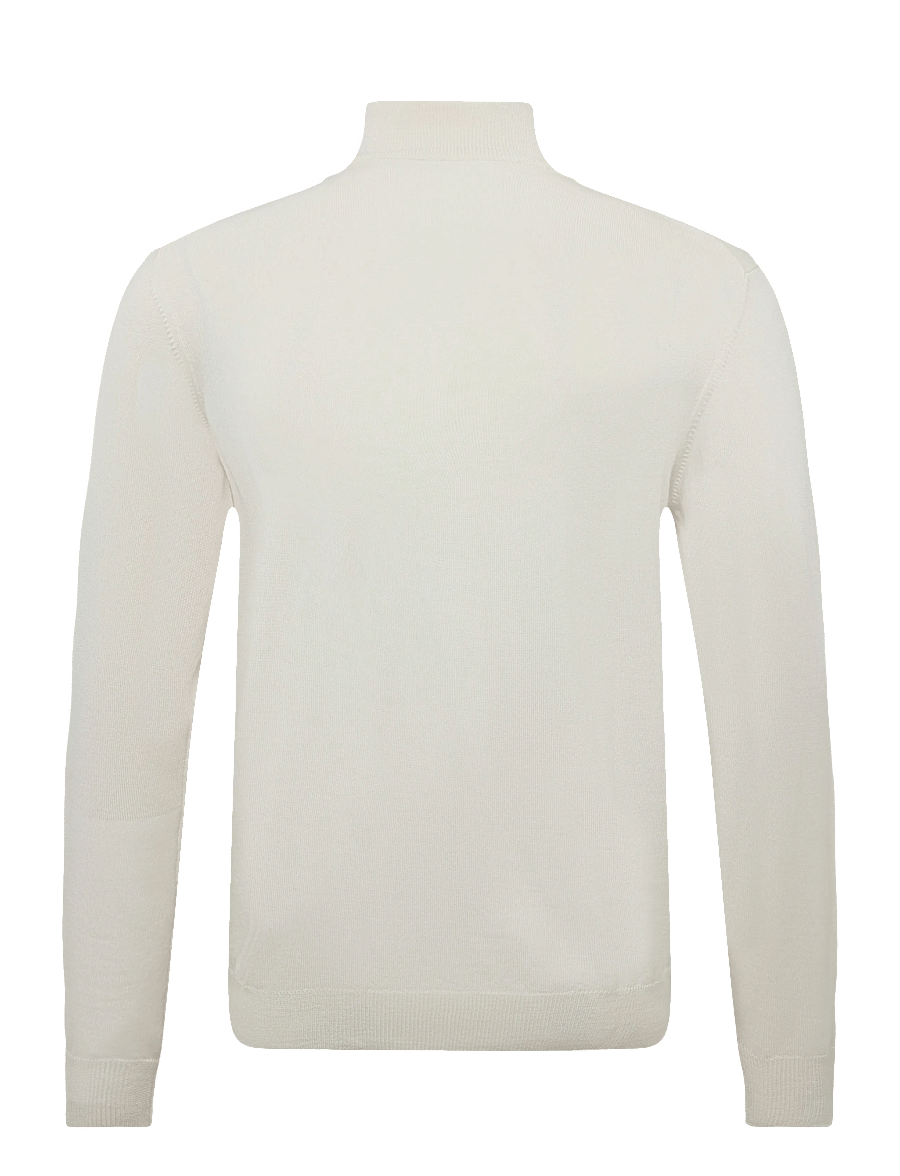 J. Lindeberg - KIYAN QUARTER ZIP SWEATER - half zip-tröjor - white - 2