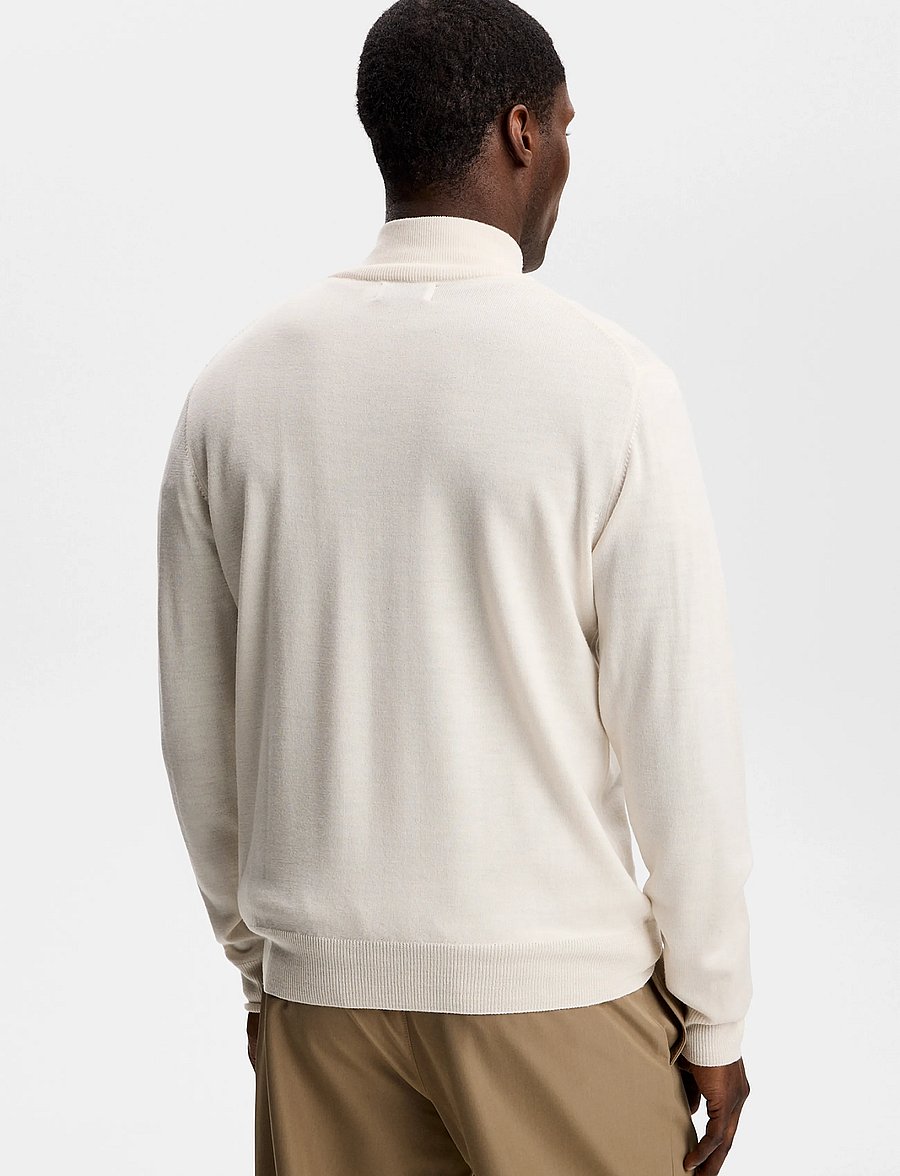 J. Lindeberg - KIYAN QUARTER ZIP SWEATER - pullover mit halbem reißverschluss - white - 2