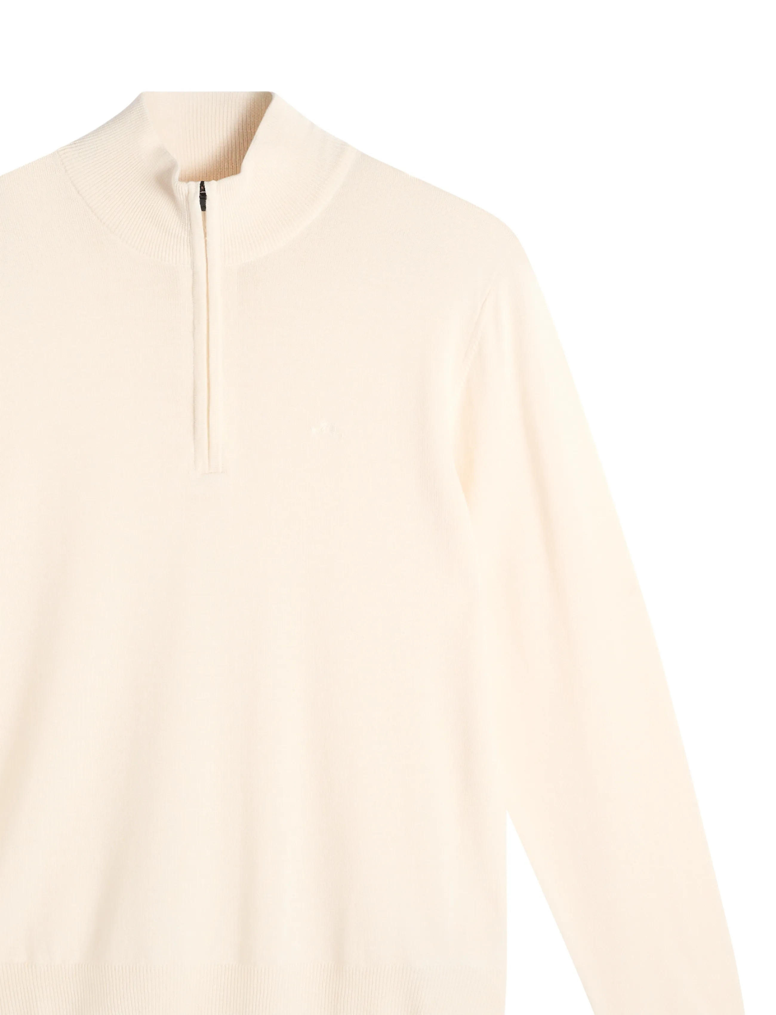 J. Lindeberg - KIYAN QUARTER ZIP SWEATER - pullover mit halbem reißverschluss - white - 5