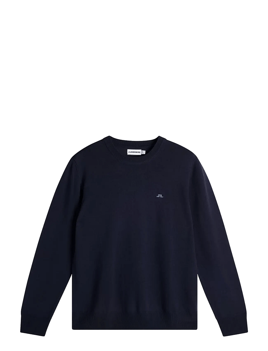 J. Lindeberg - KEANE MERINO CREW NECK - rundhalsad - jl navy - 0