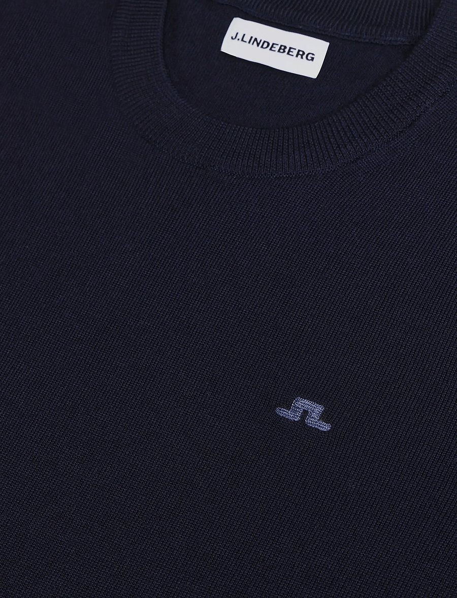 J. Lindeberg - KEANE MERINO CREW NECK - rundhalsad - jl navy - 5