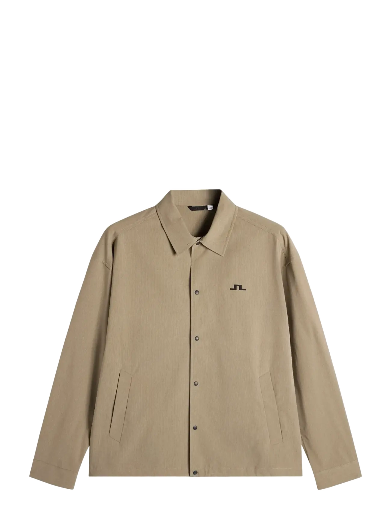 J. Lindeberg Dex Coach Overshirt, Mænd, Coach Overshirt, Kakigrøn, Str: S