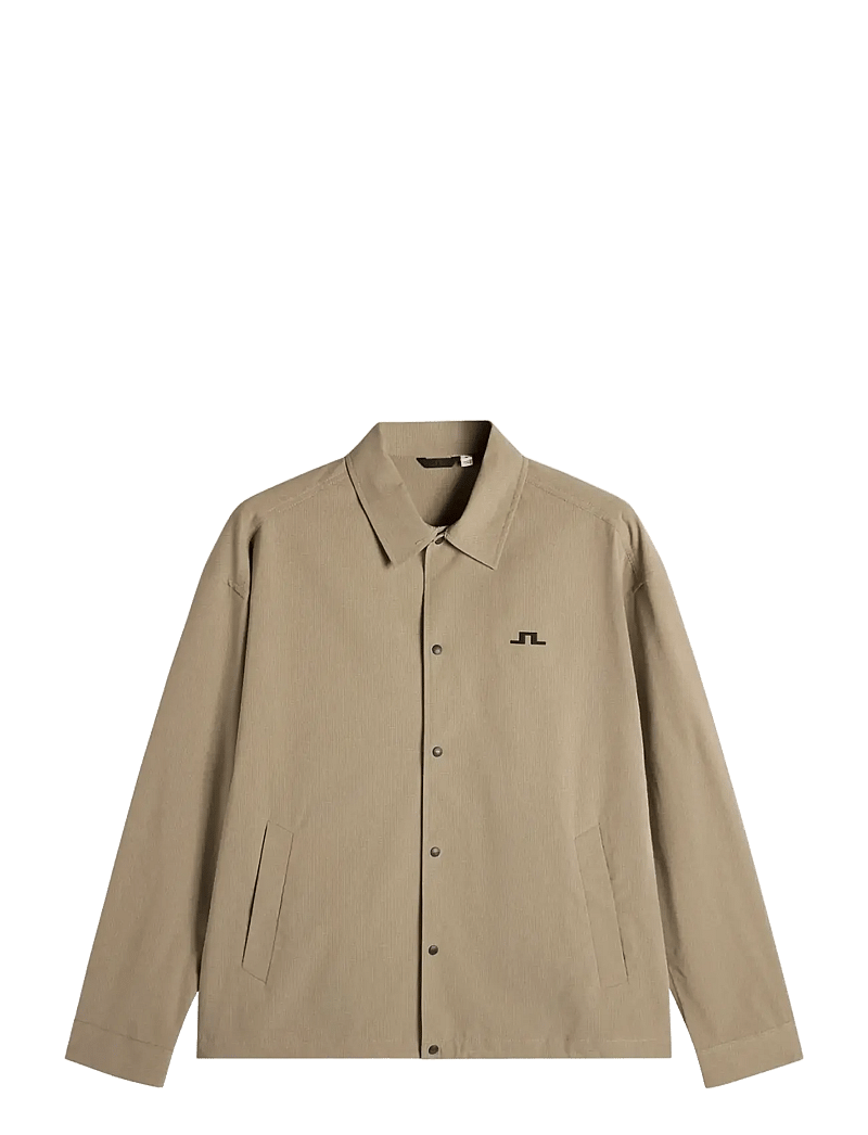 J. Lindeberg - Dex Coach Overshirt - tøj - brindle - 1