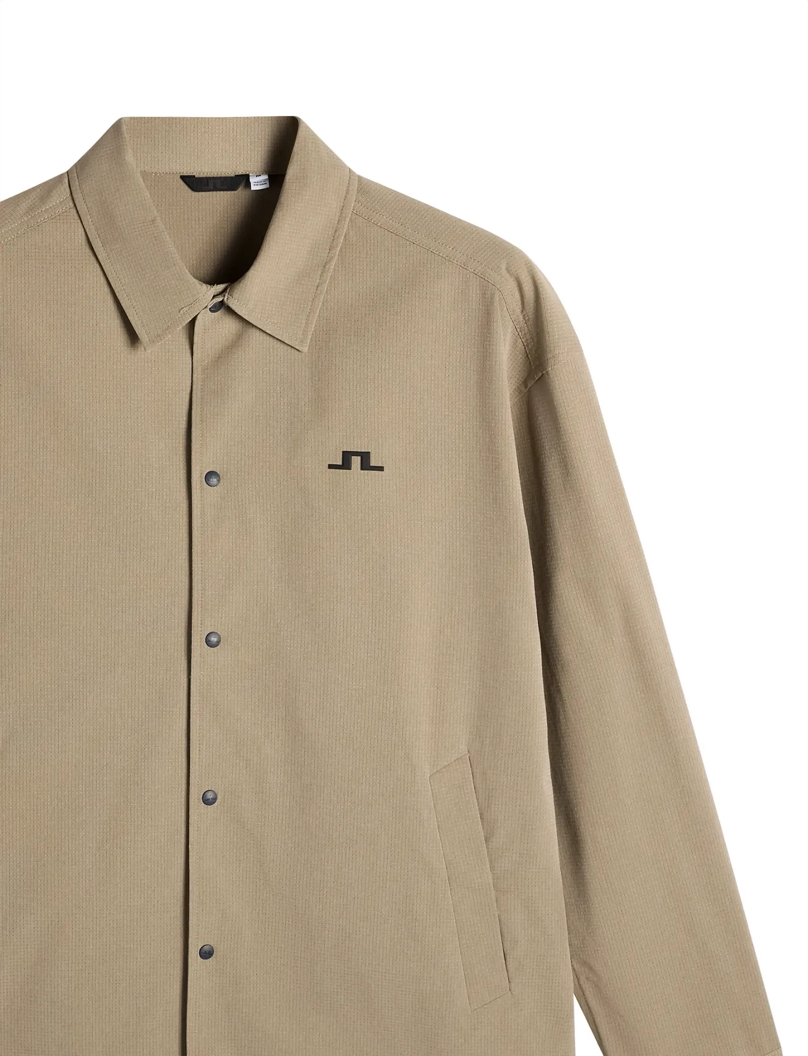 J. Lindeberg - Dex Coach Overshirt - rõivad - brindle - 5