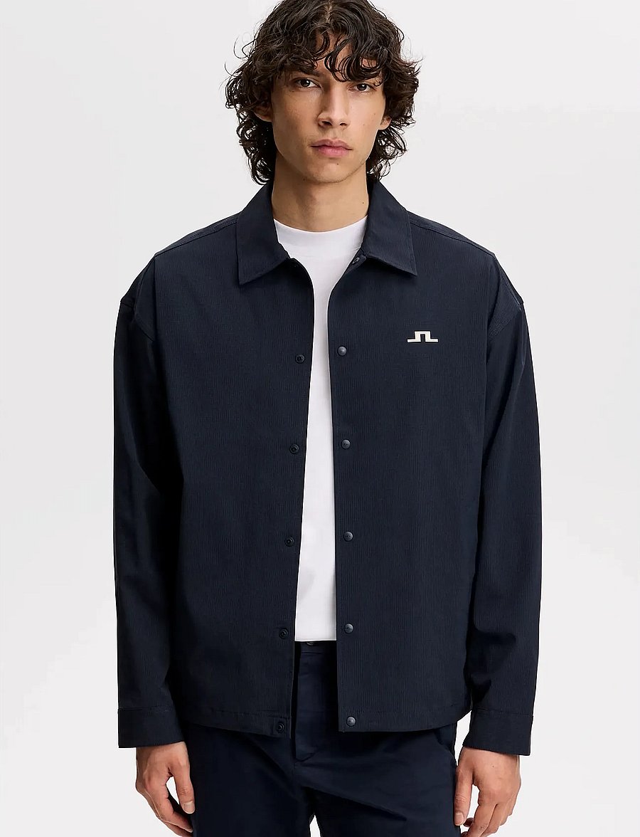 J. Lindeberg - Dex Coach Overshirt - kleidung - jl navy - 0