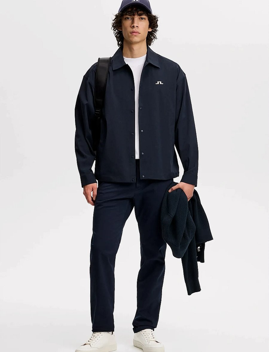 J. Lindeberg - Dex Coach Overshirt - kleidung - jl navy - 4