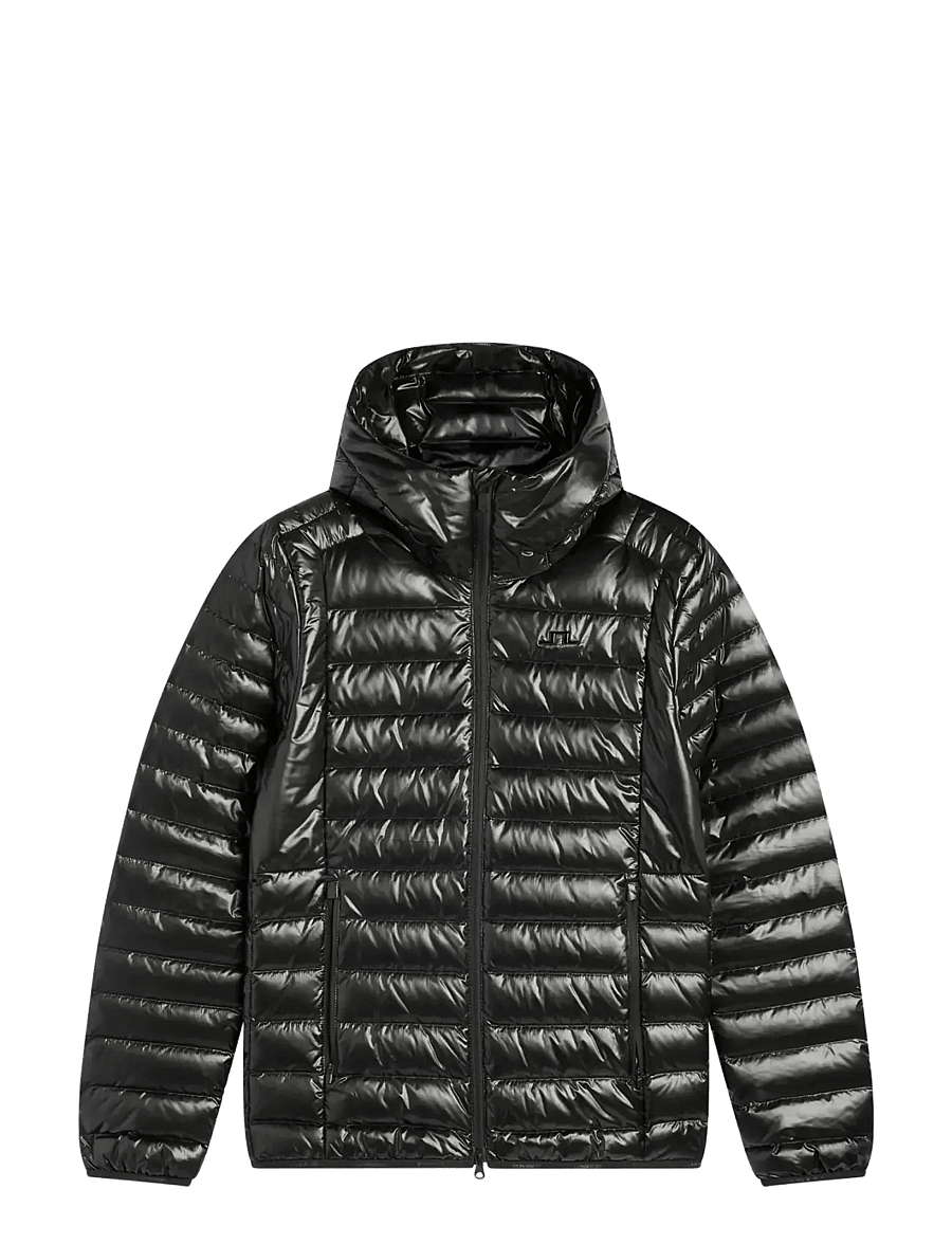 J. Lindeberg - Oden Light Down Hood - dunjackor - black - 1