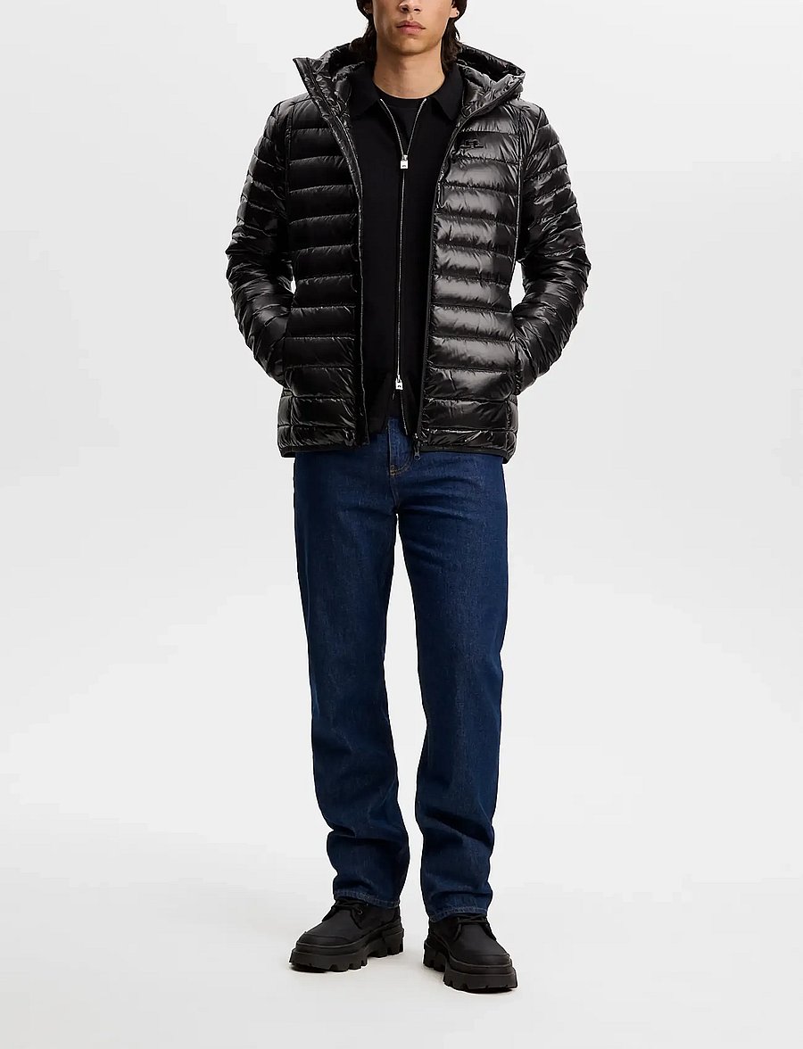 J. Lindeberg - Oden Light Down Hood - dunjackor - black - 3