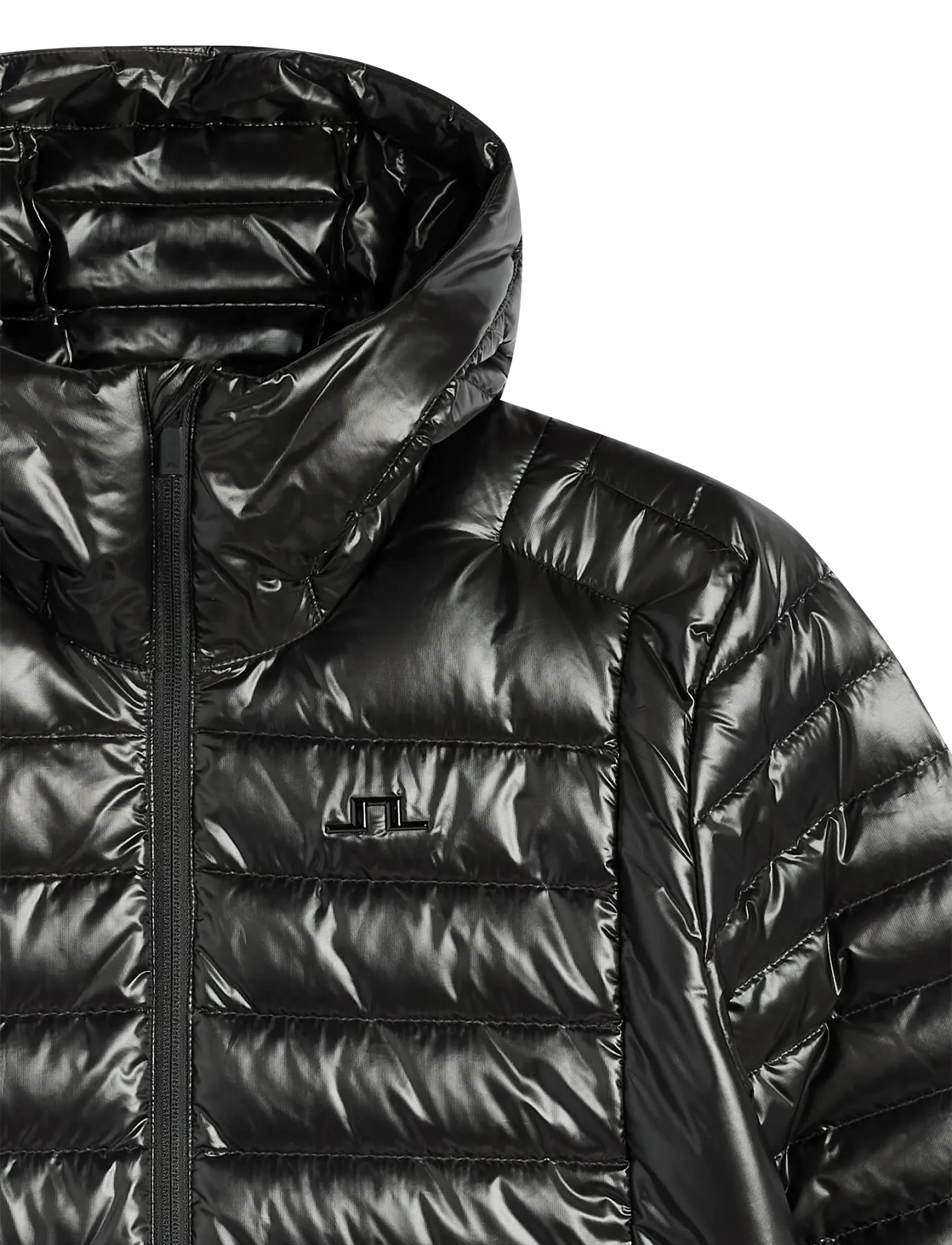 J. Lindeberg - Oden Light Down Hood - dunjackor - black - 5