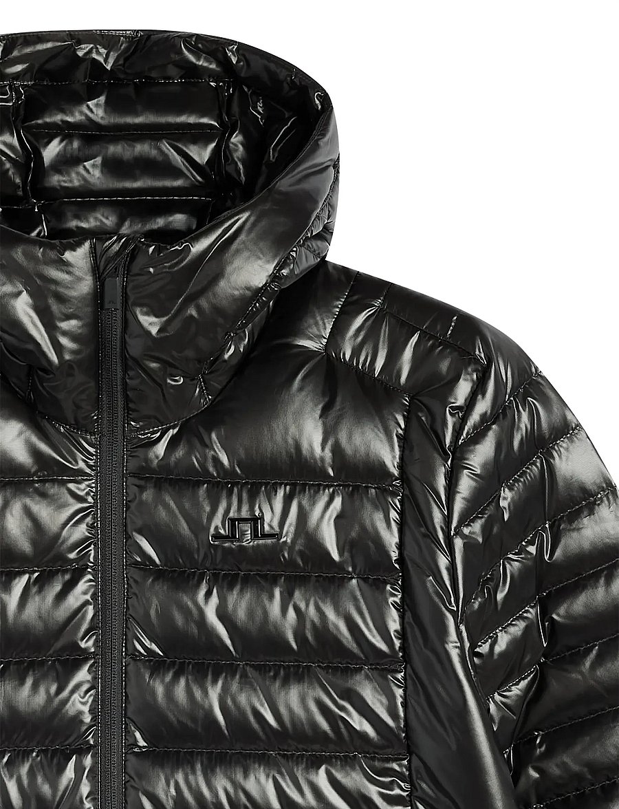 J. Lindeberg - Oden Light Down Hood - dunjackor - black - 5