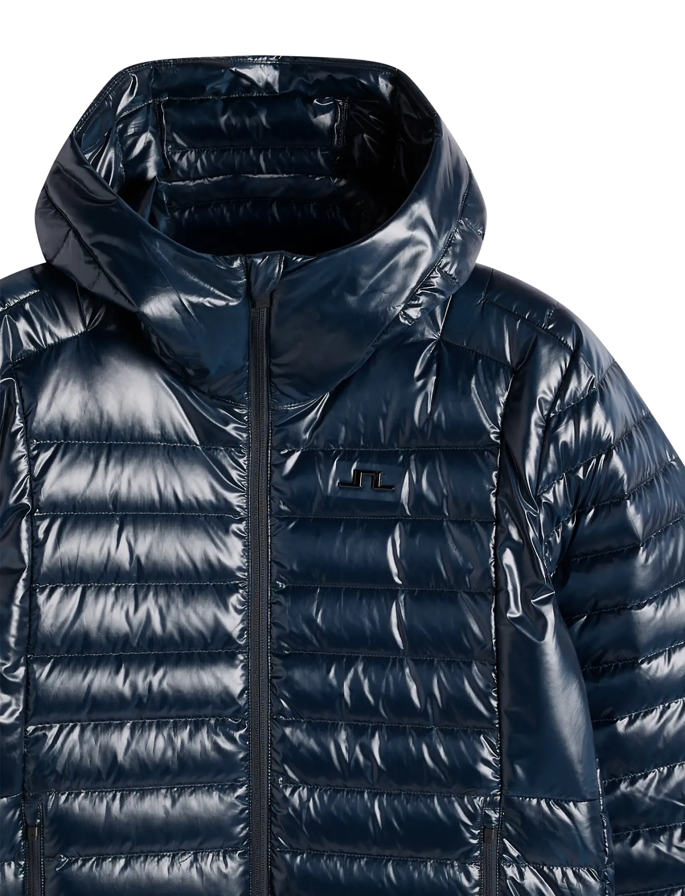 J. Lindeberg - Oden Light Down Hood - dunjackor - jl navy - 5