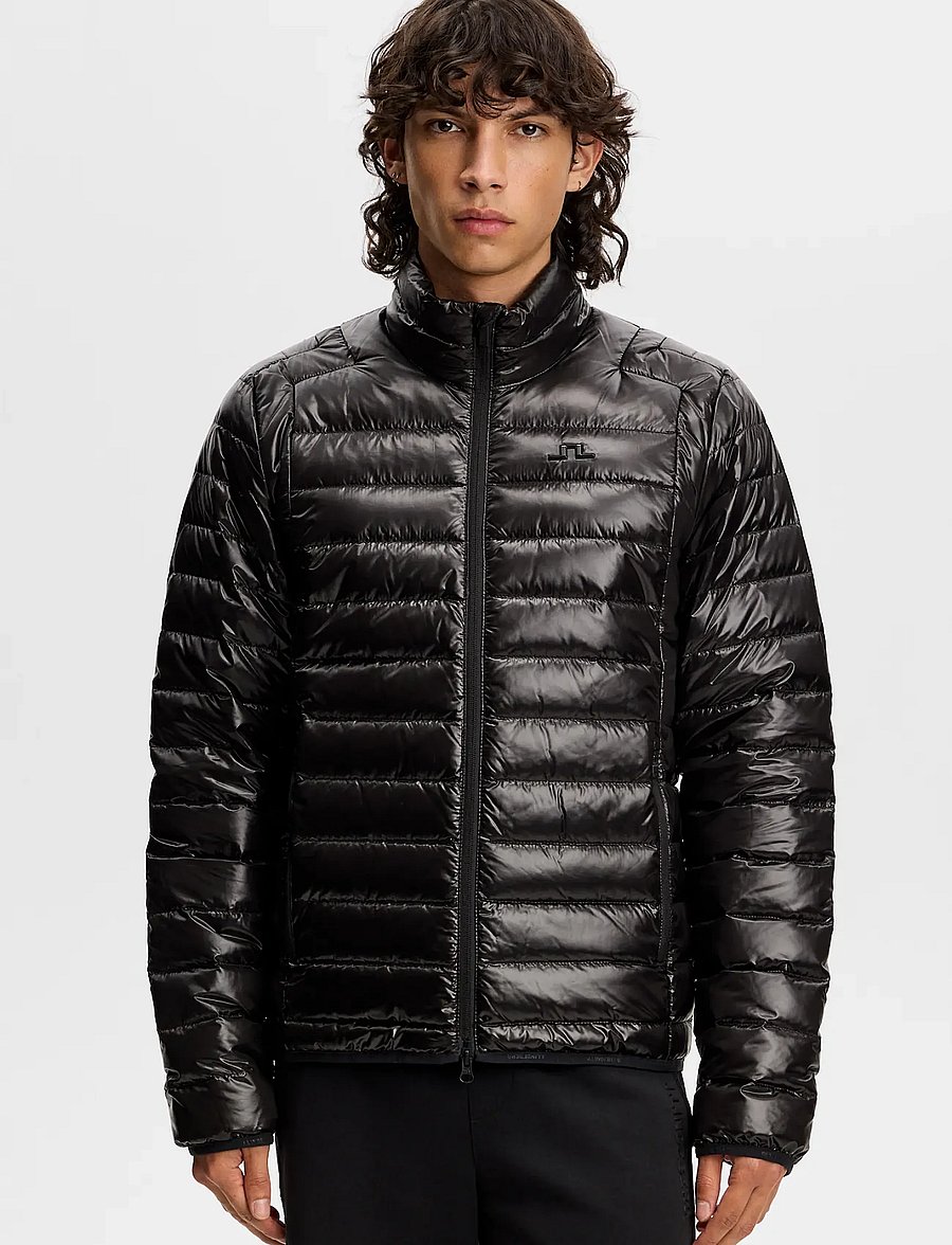 J. Lindeberg - Oden Light Down Jacket - dunjackor - black - 0
