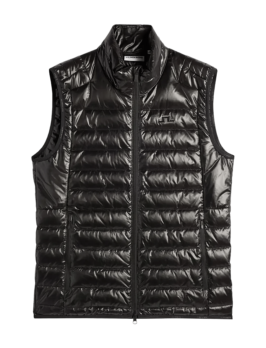 J. Lindeberg - Oden Light Down Vest - västar - black - 1