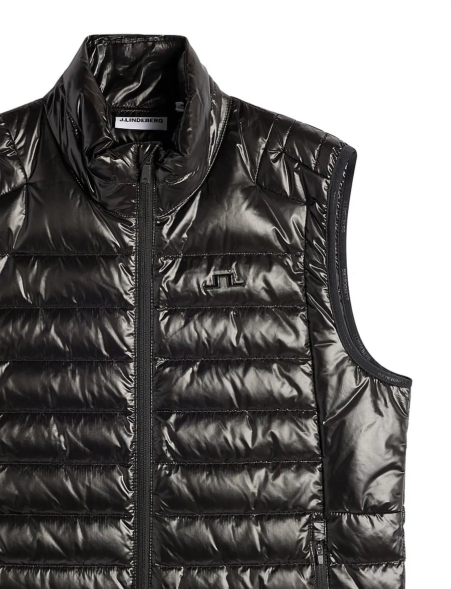 J. Lindeberg - Oden Light Down Vest - västar - black - 5