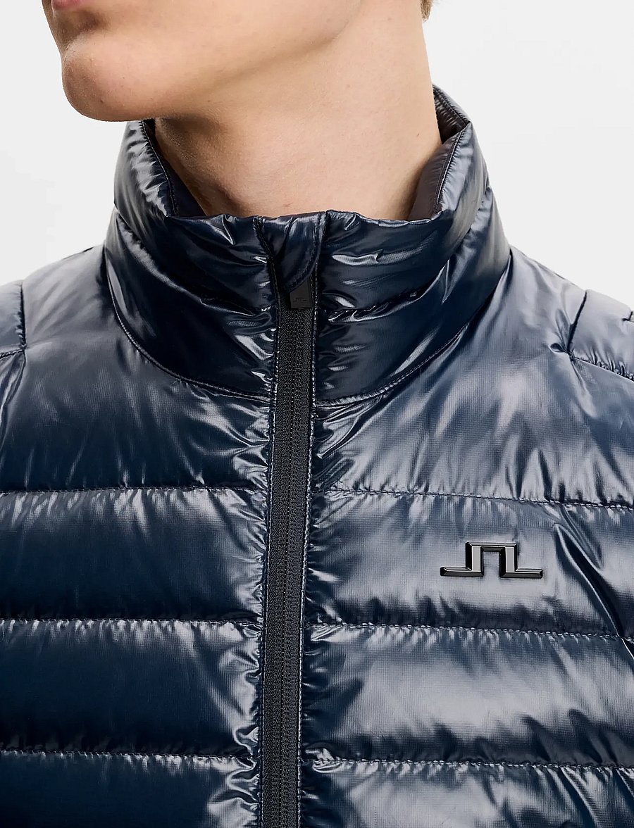 J. Lindeberg - Oden Light Down Vest - westen - jl navy - 4