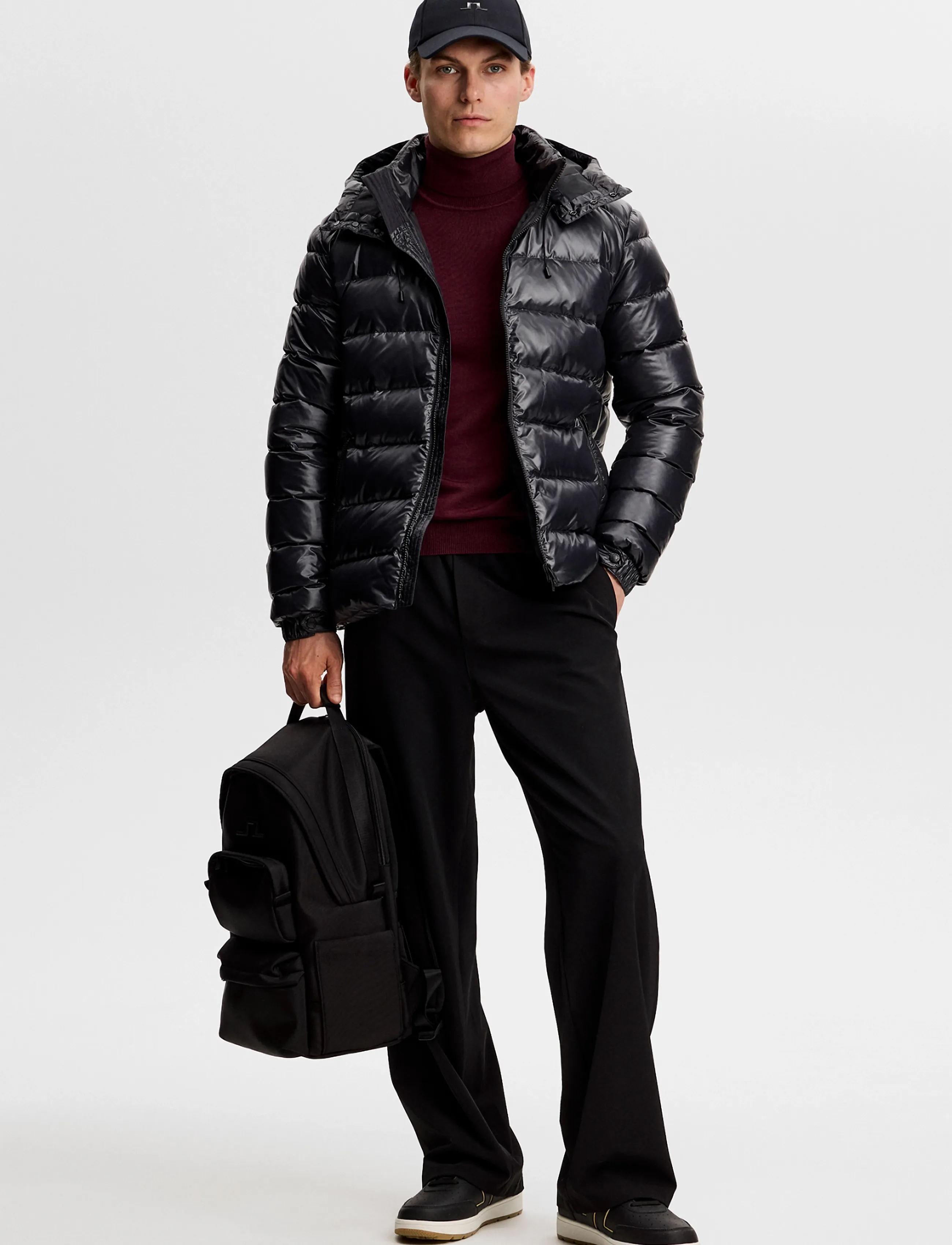 J. Lindeberg - Creek Light Down Jacket - herbstjacken - black - 3