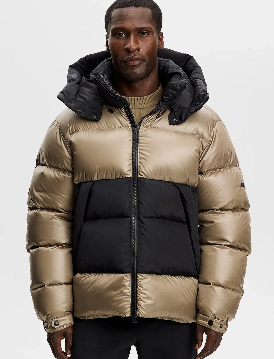 J. Lindeberg - Creek Block Down Jacket - winterjacken - black - 0